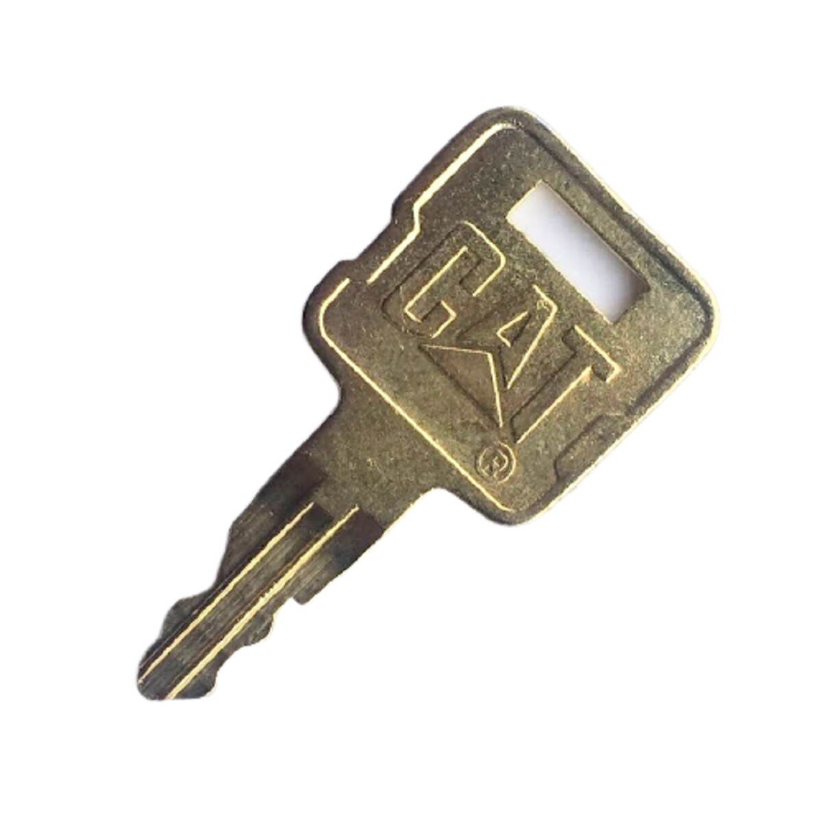 CAT Caterpillar Heavy Equipment Ignition Key all Metal with Logo 5P-8500