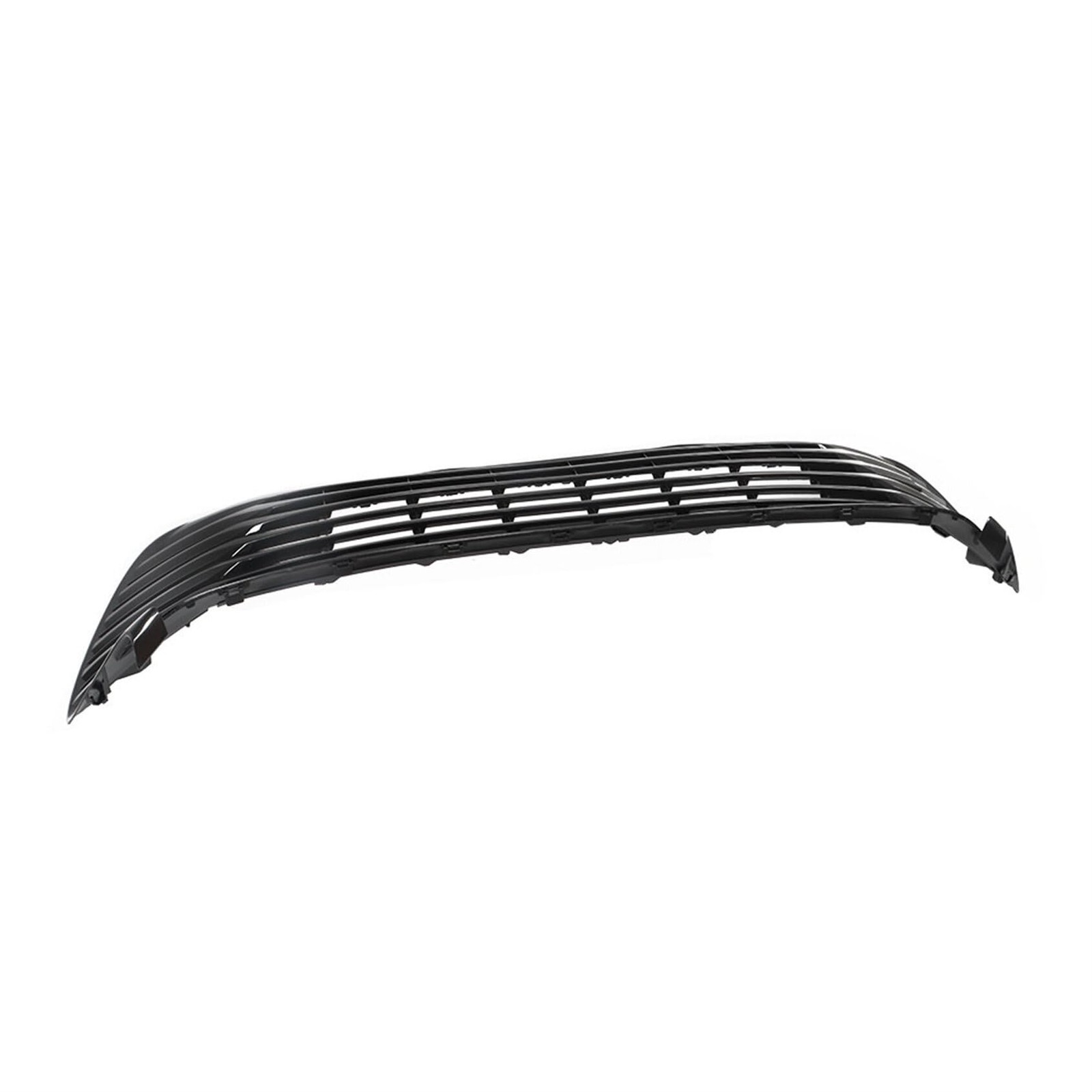 Dark Grey Front Bumper Lower Grille without Radar Holes for 18-20 Camry LE XLE