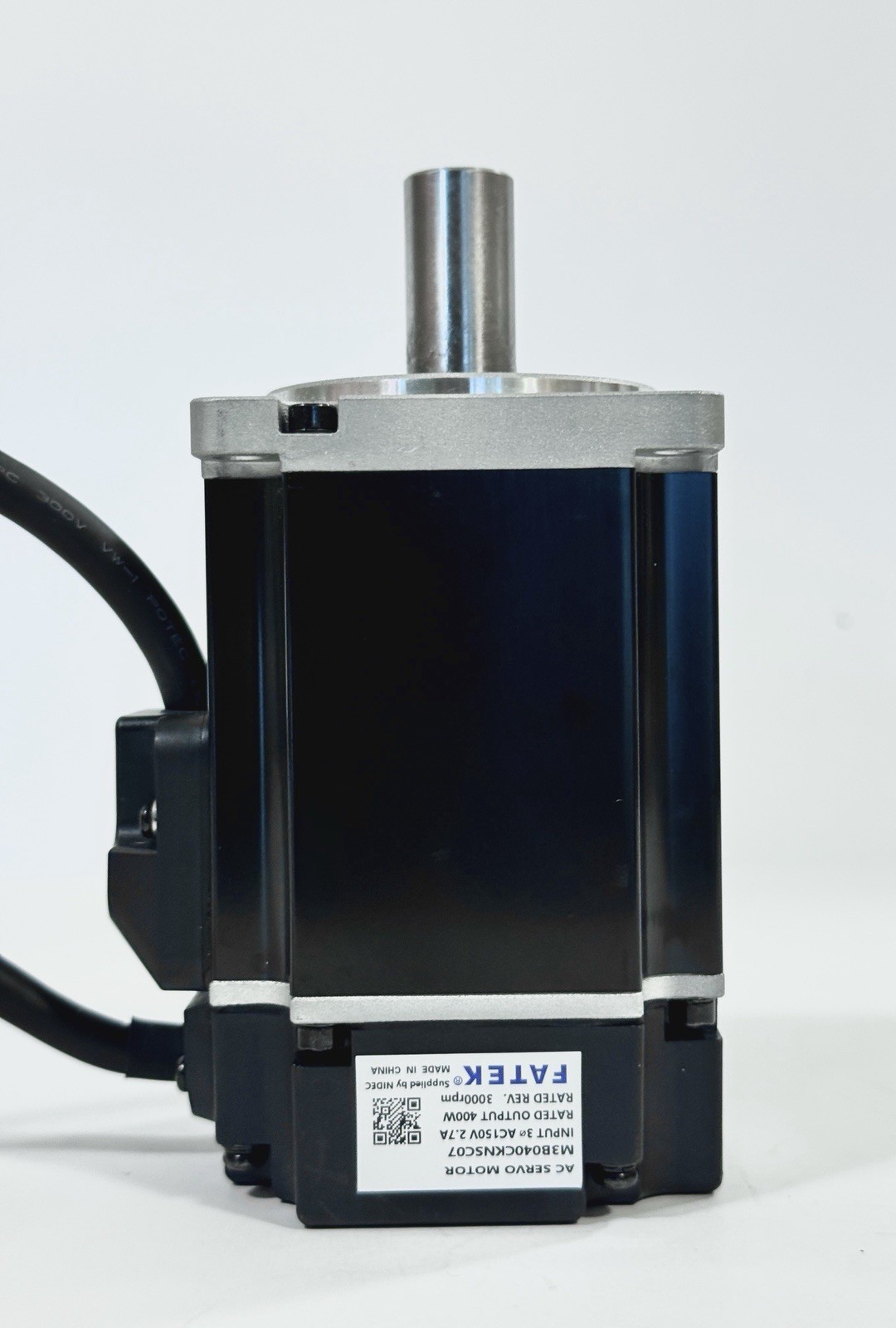 FATEK M3B040CKNSC07 AC Servo Motor 400W 3000RPM NIDEC IP65 CNC