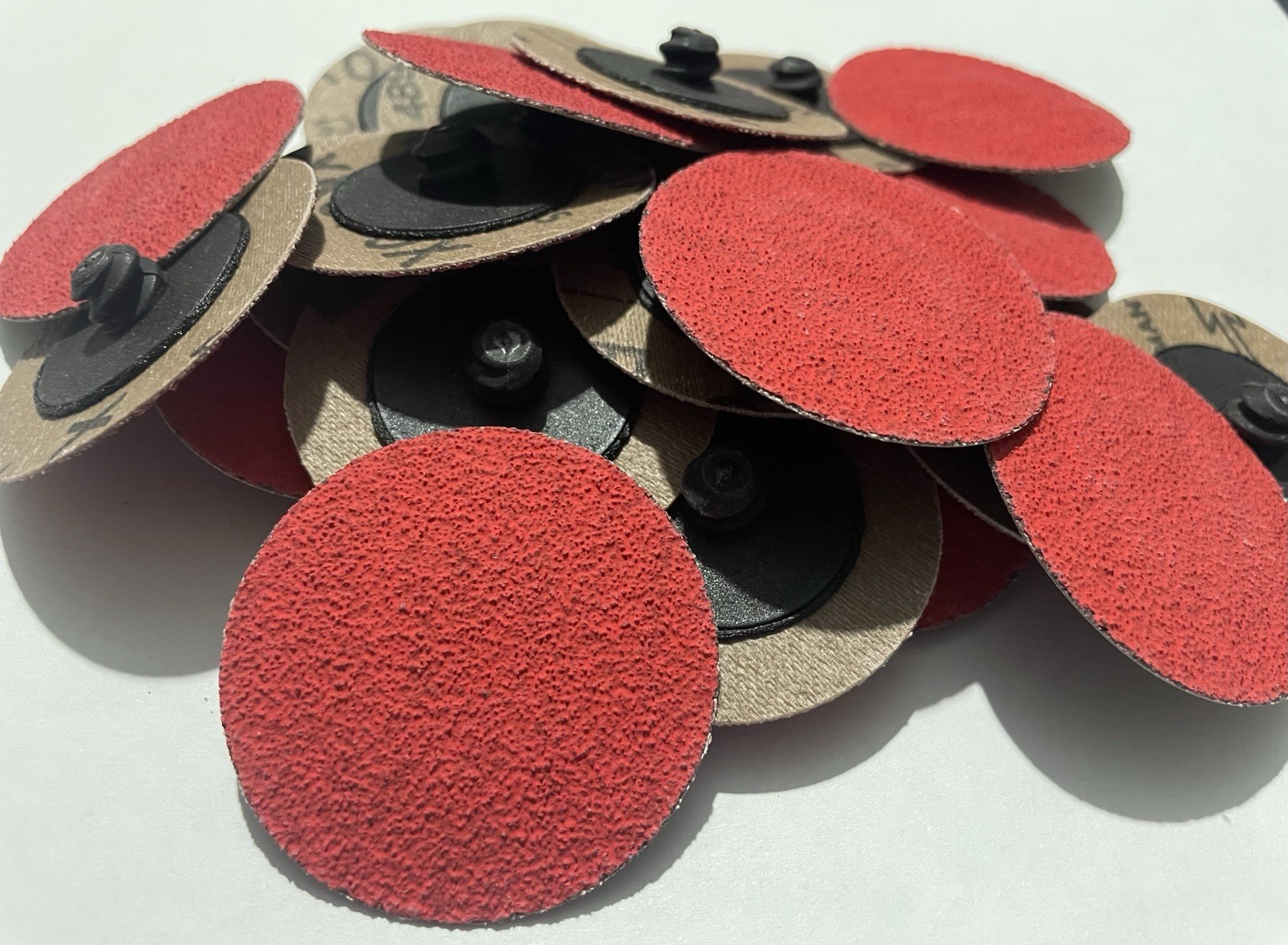50 Pack – 2″ Inch 60 Grit Ceramic Quick Change Sanding Discs Type R Roloc