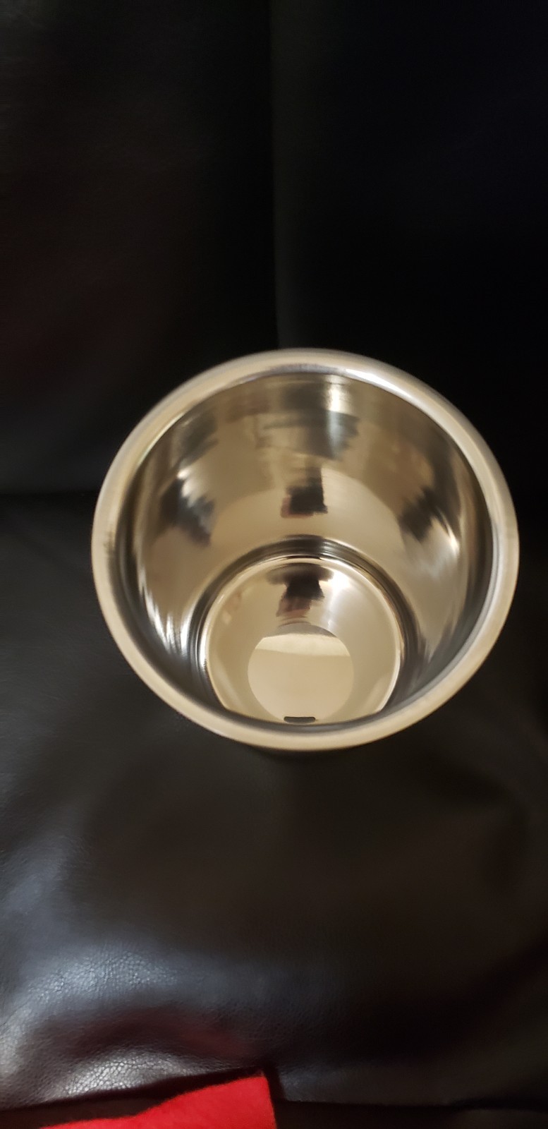 New 5×6 Winco BAM 1.25 Qt. Bain Marie Pot Round Mirrored Finish Stainless Steel
