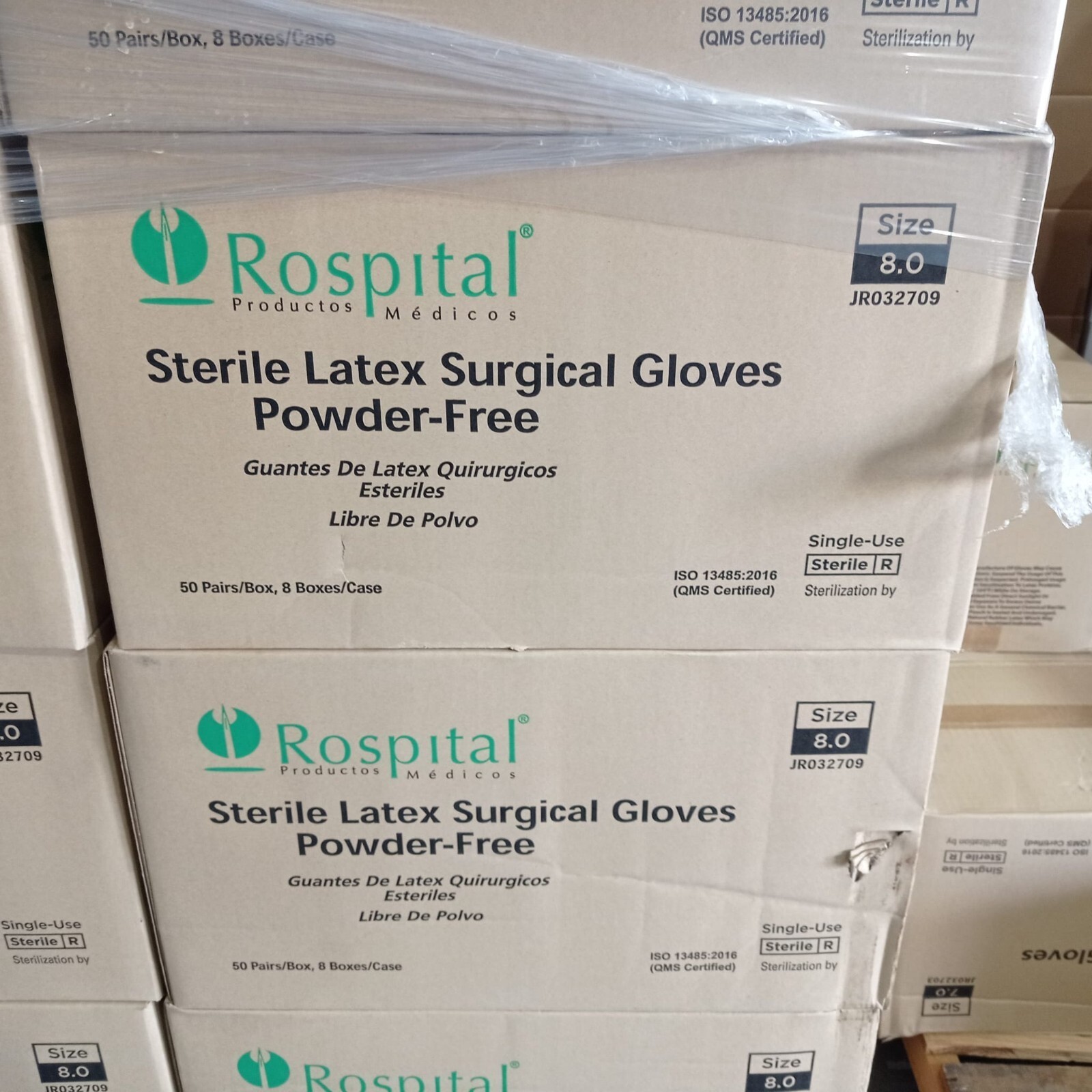 Surgical Gloves Powder-Free Sterile Latex 6.0 to 8.5 (50/400 pcs) from Malaysia