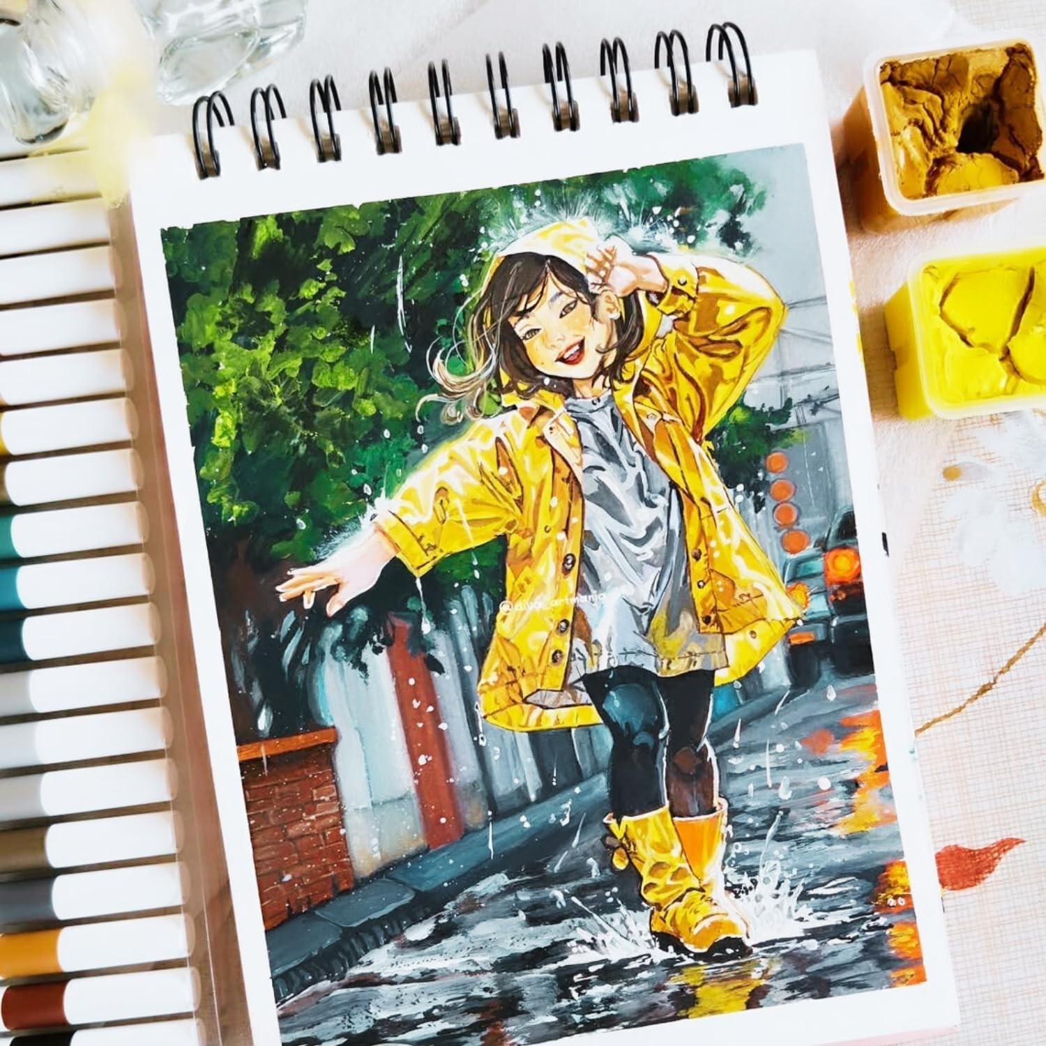 Professional A6 Portrait Sketchbook | Watercolor | Acid-Free
