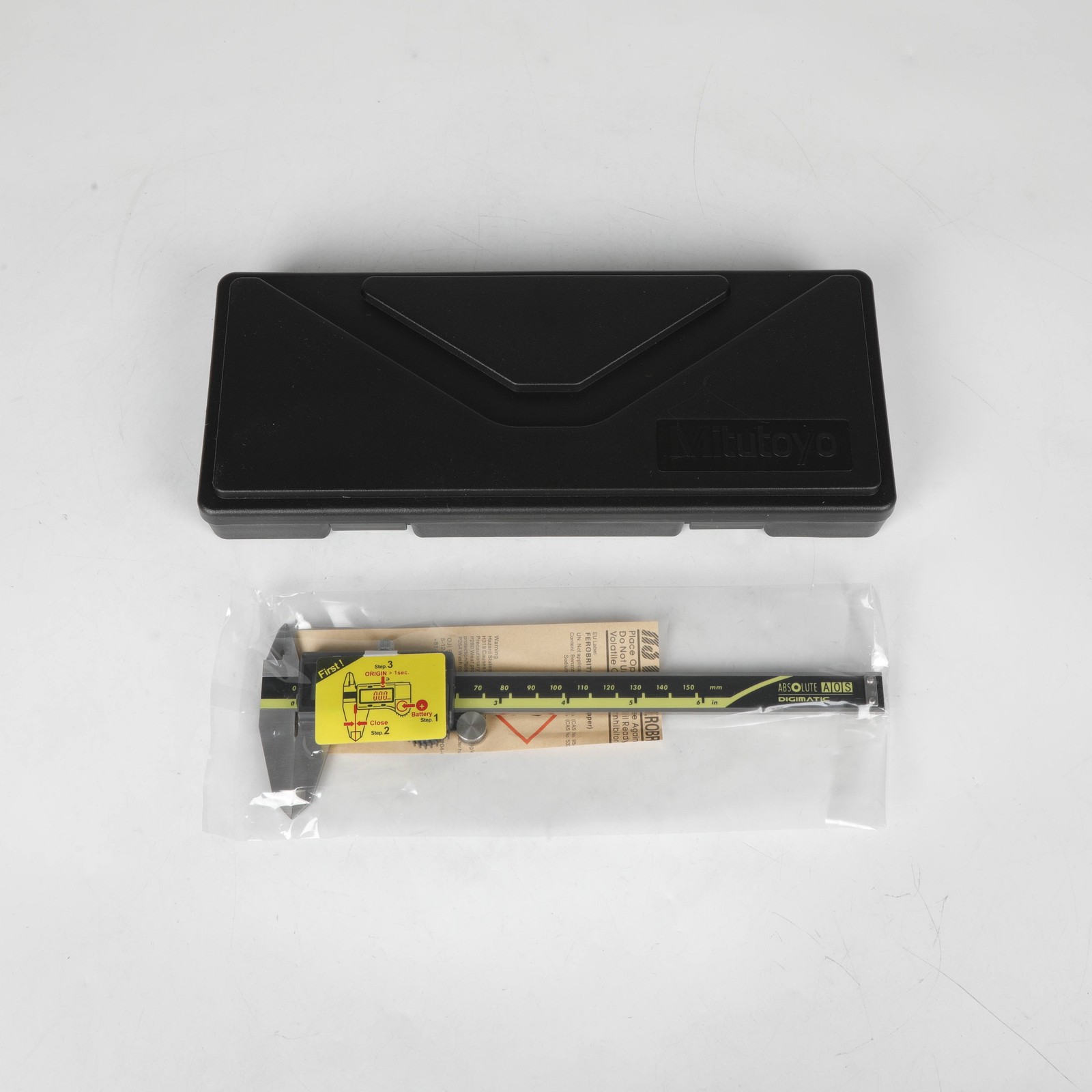 500-196-30 150mm/0-6 Absolute Digital Digimatic Vernier Caliper Mitutoyo New