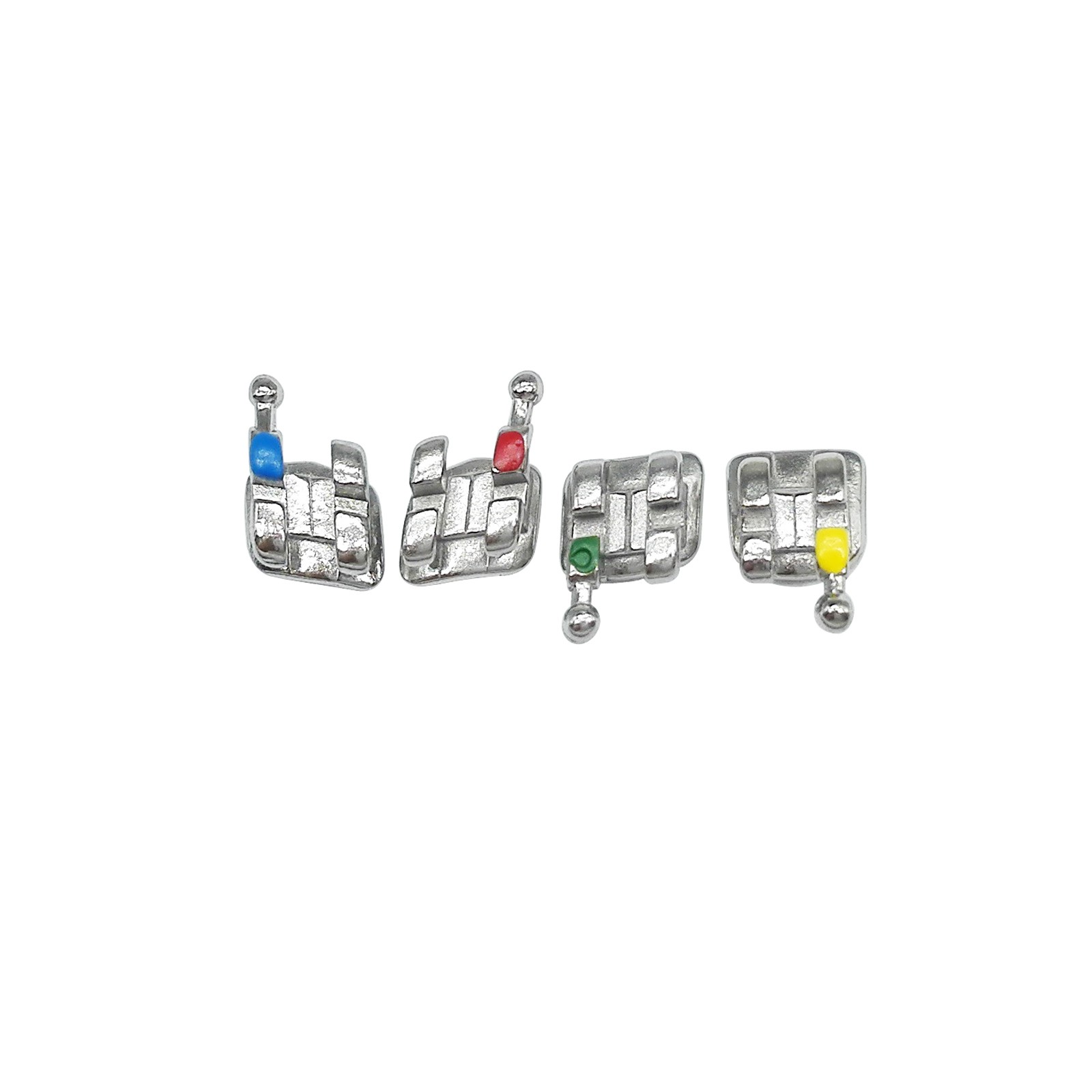 PROB Orthodontic Dental Brackets Braces Mini Standard Roth MBT.022/.018 Hooks