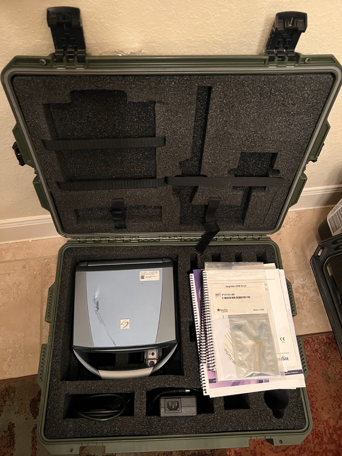FUJIFILM SonoSite M-Turbo Portable Ultrasound System Tested Boots MiniDock Case