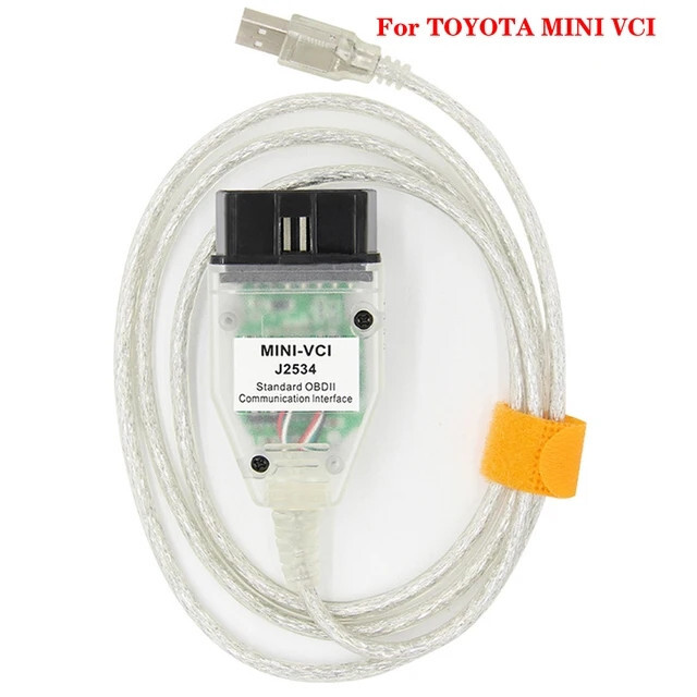 Mini Vci For Toyota TIS Techstream v17.00.020 FTDI FT232RL OBD2 Diagnostic Cable