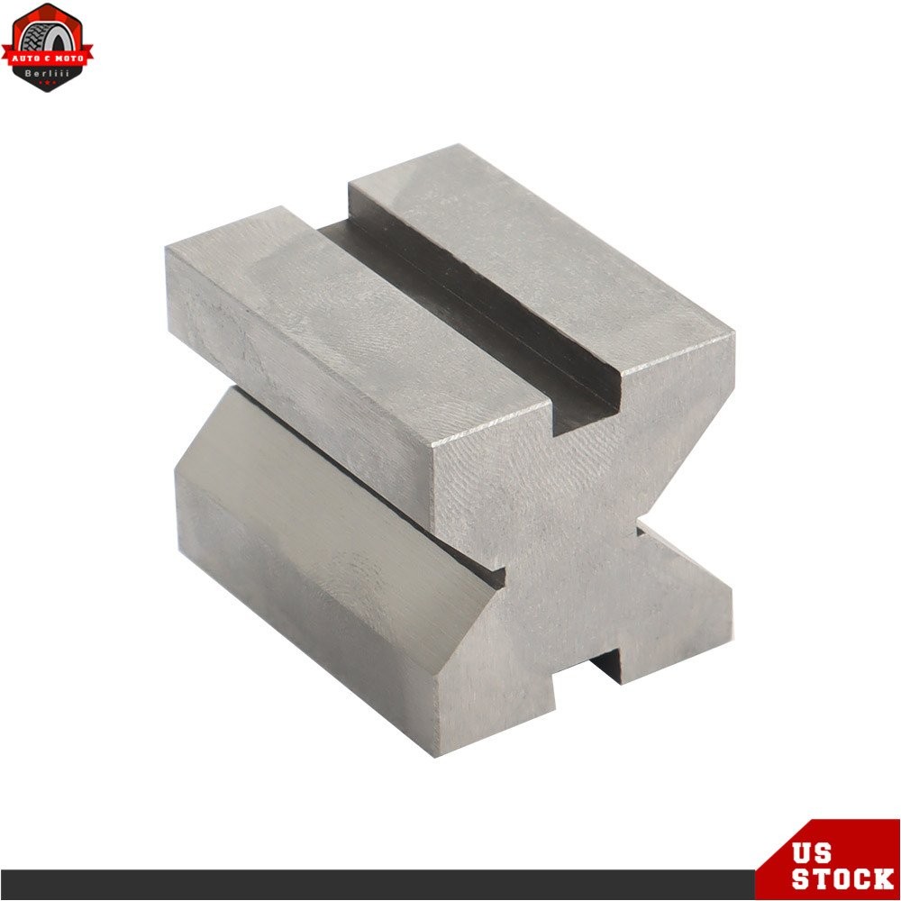 1-5/8″ ×1-1/4″ ×1-1/4″ V-Block & Clamp Set 90 Degree Angle Hardened Steel New