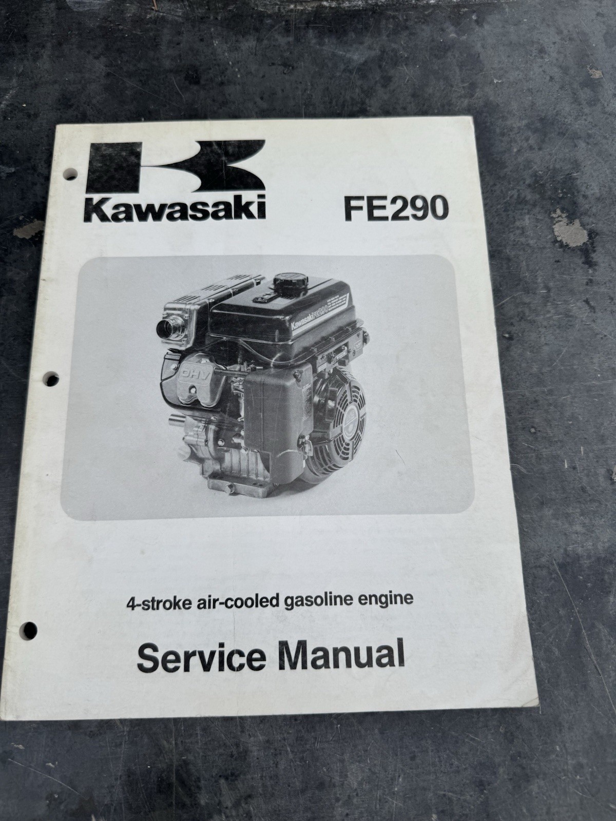 Kawasaki FE290 4-Stroke Air Cooled Gasoline Engine Service Repair Manual