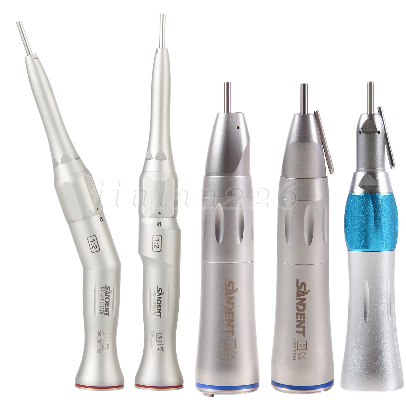 5*Dental Ultrasonic Piezo Scaler Tip fit Woodpecker EMS/DTE SATELEC Handpiece US