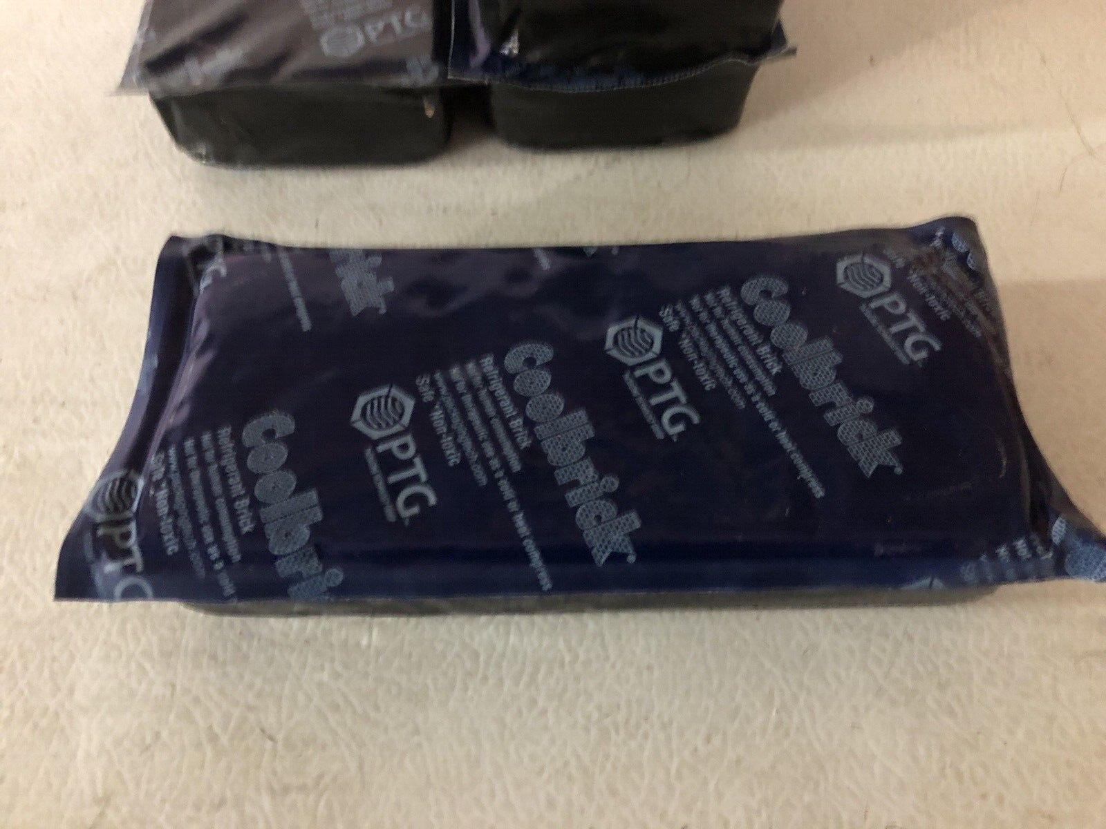 4-PTG 38 OZ 4.5″ x 9.5″ Coolbrick Refrigerant Brick Ice Pack-100% to Charity