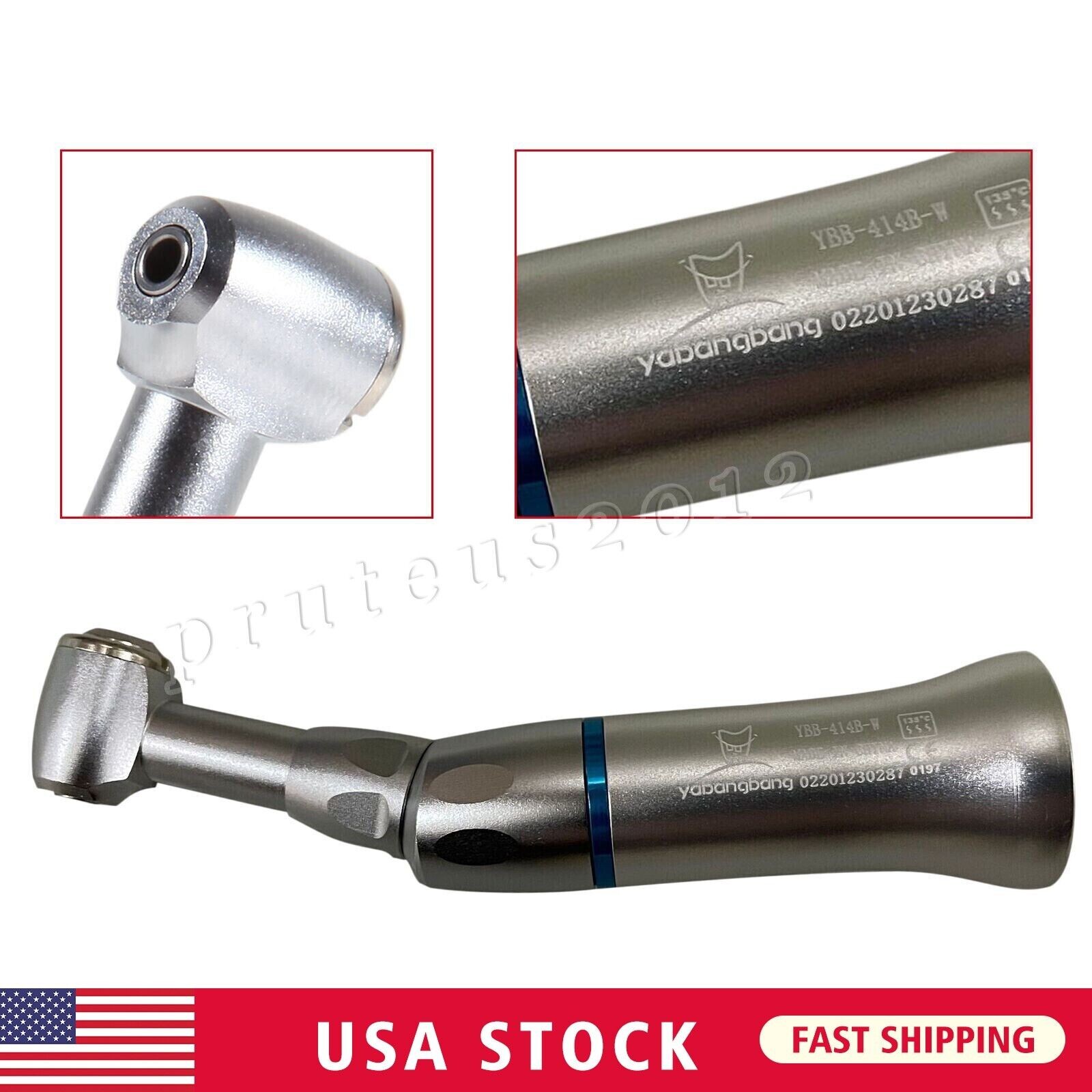 NSK Style Dental Low Slow Speed Handpiece Contra Angle Push Button E-Type USA!!!