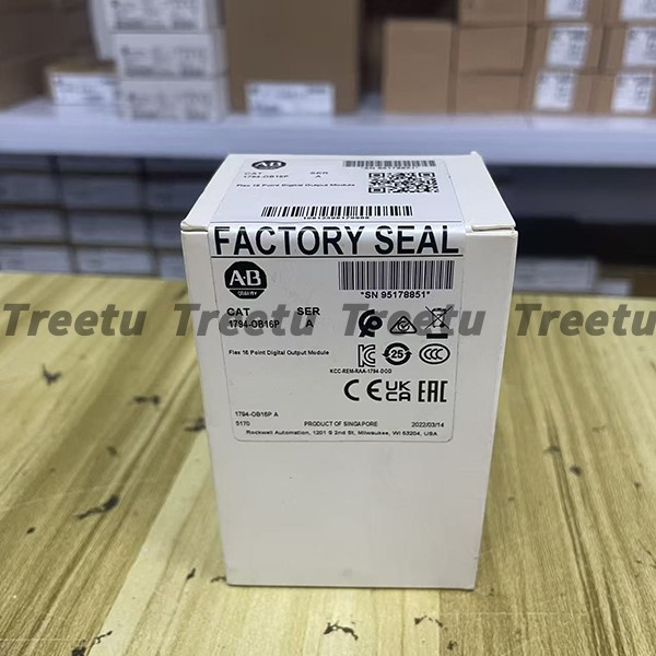 Genuine Allen‑Bradley 1794‑OB16P Flex Series Short‑Circuit Proof Output Module