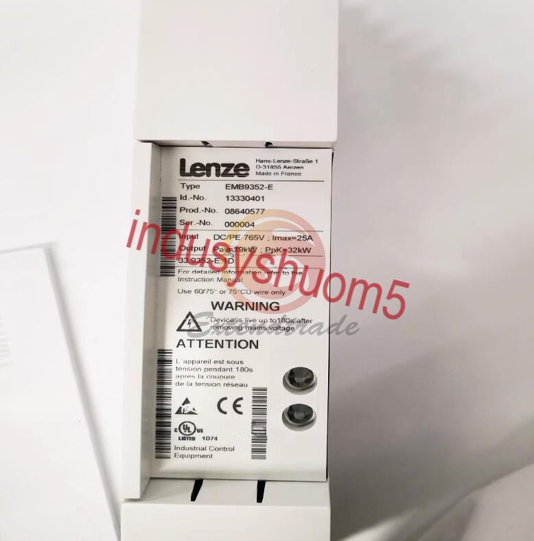 New 1PC Lenze EMB9352-E Inverter