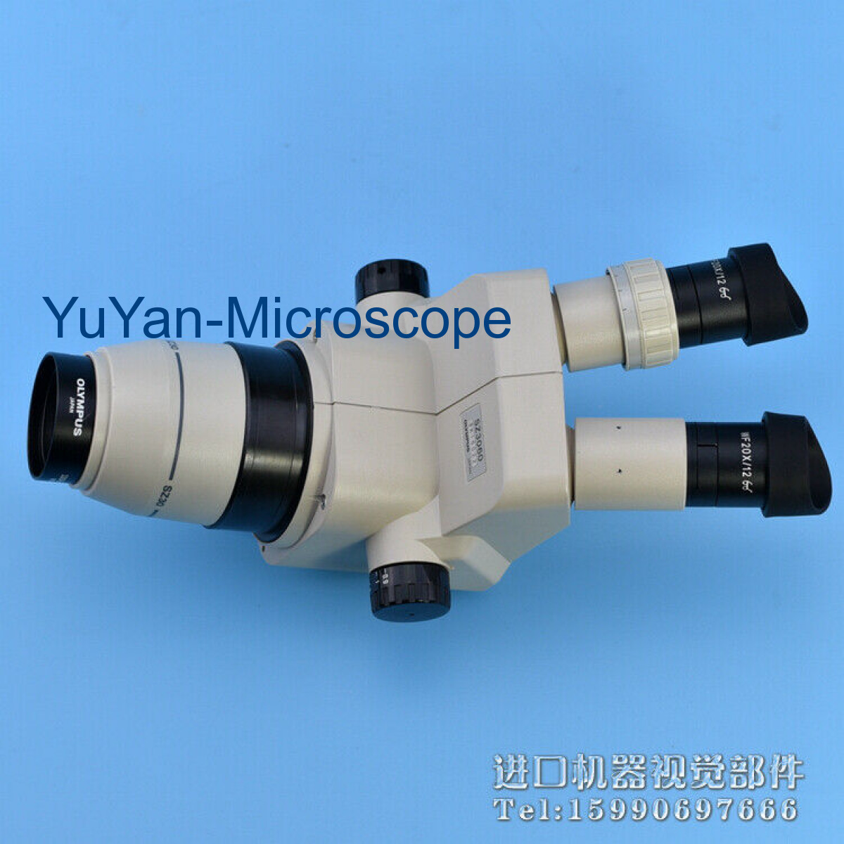 OLYMPUS SZ3060 Microscope+20x/10 eyepieces +110AL0.62X+STAND+Light #free ship