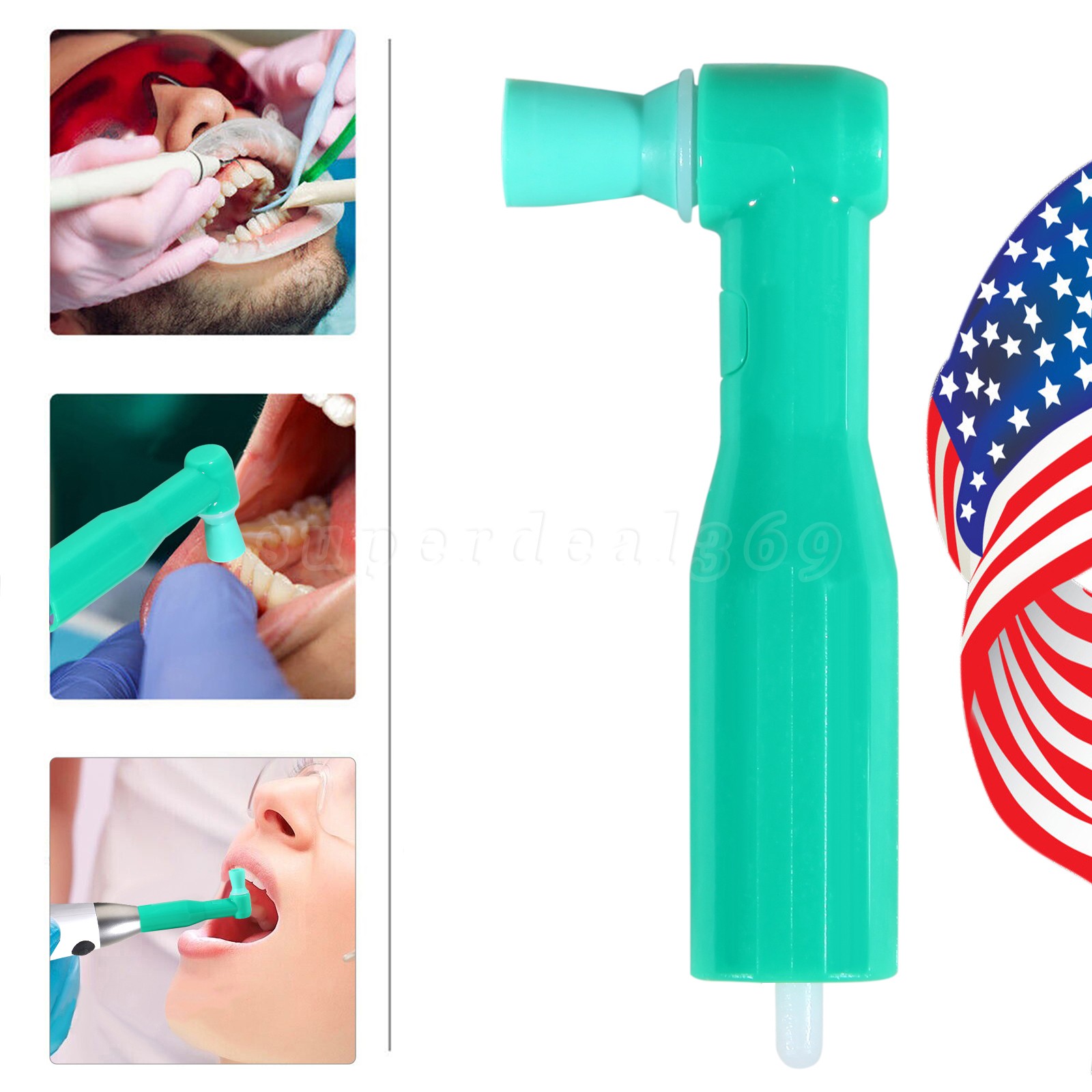 Dental 4 Hole LED Quick Coupler for KAVO Fiber Optic Turbine Handpiece YBB-G4