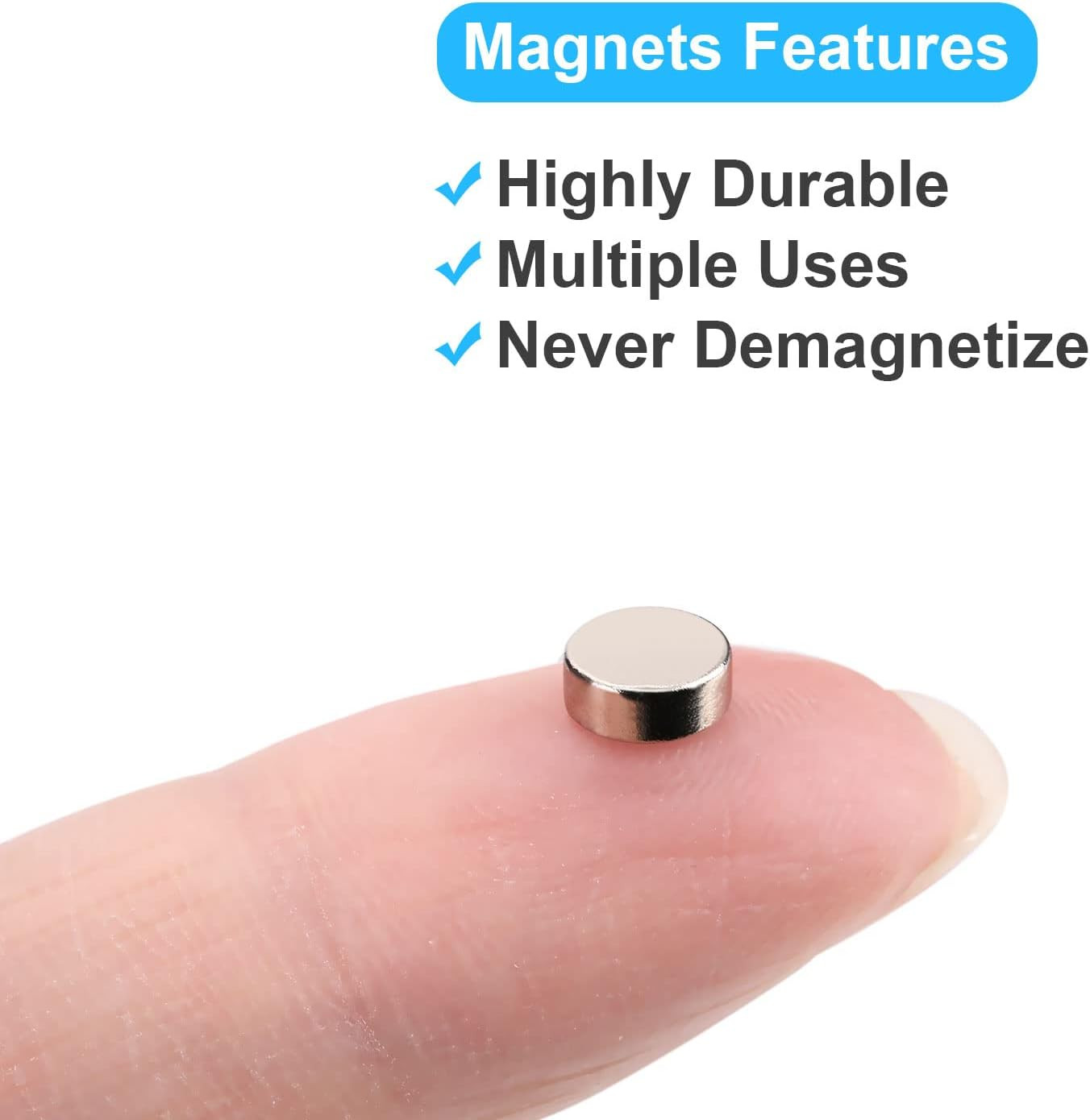 Mini Neodymium Round Magnets for Crafts and DIY Projects Strong Rare Earth Disc