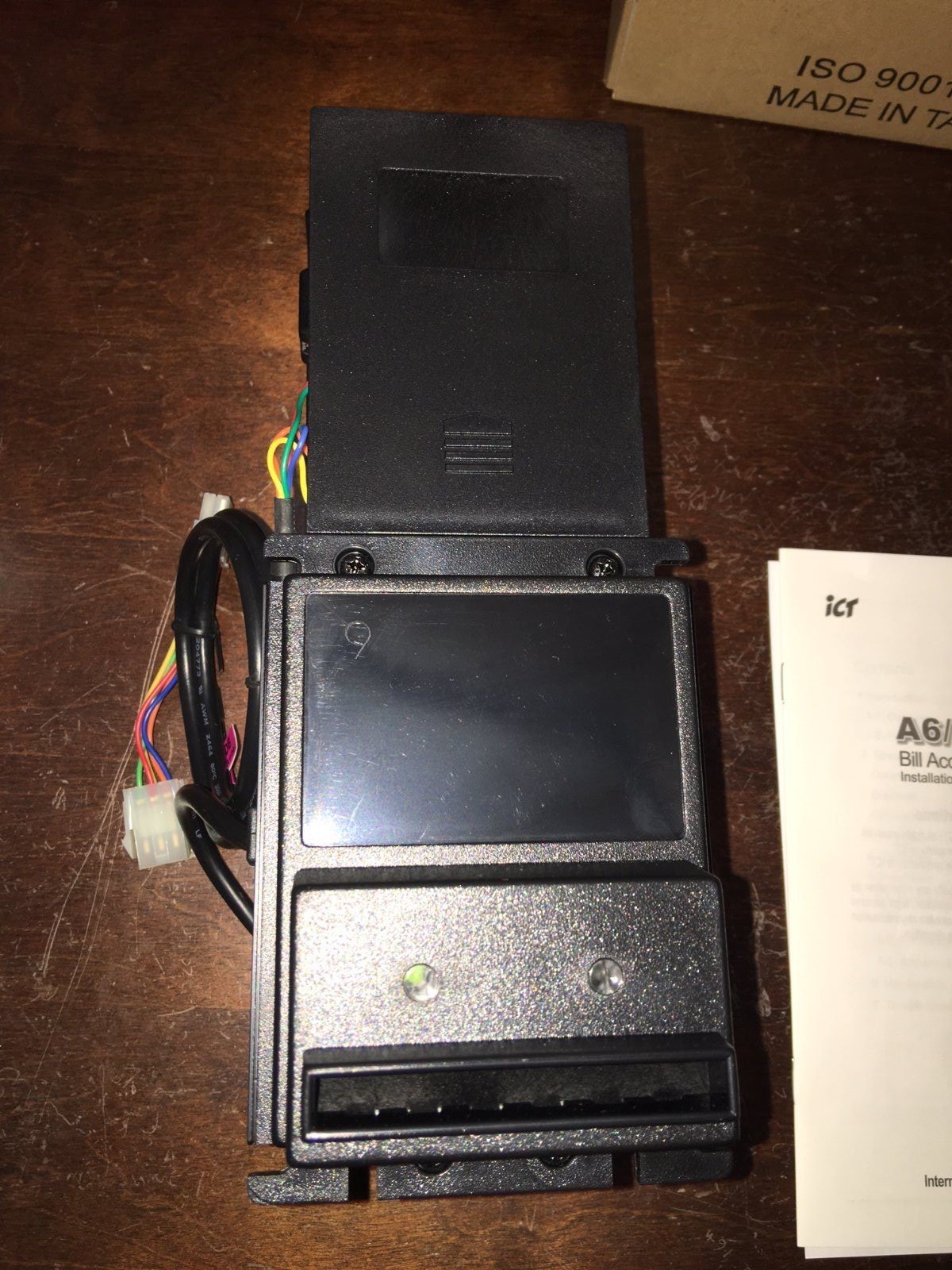 ICT MDB STACKER BILL V6 VALIDATOR/ ACCEPTOR $1 & $5 BILLS BRAND NEW (BEST DEAL)