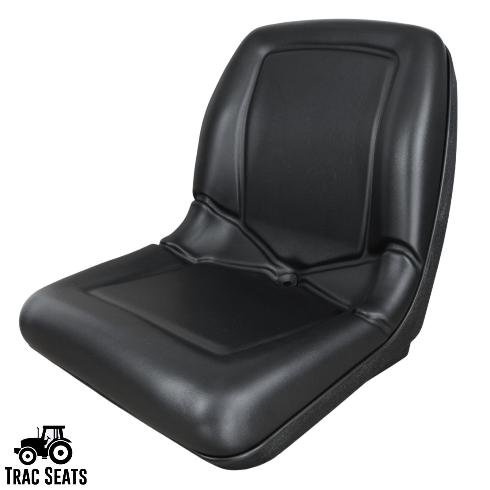 Two (2) Black High Back Seats for Pioneer Club Car 1200 1500 UTV Utility Vehicle