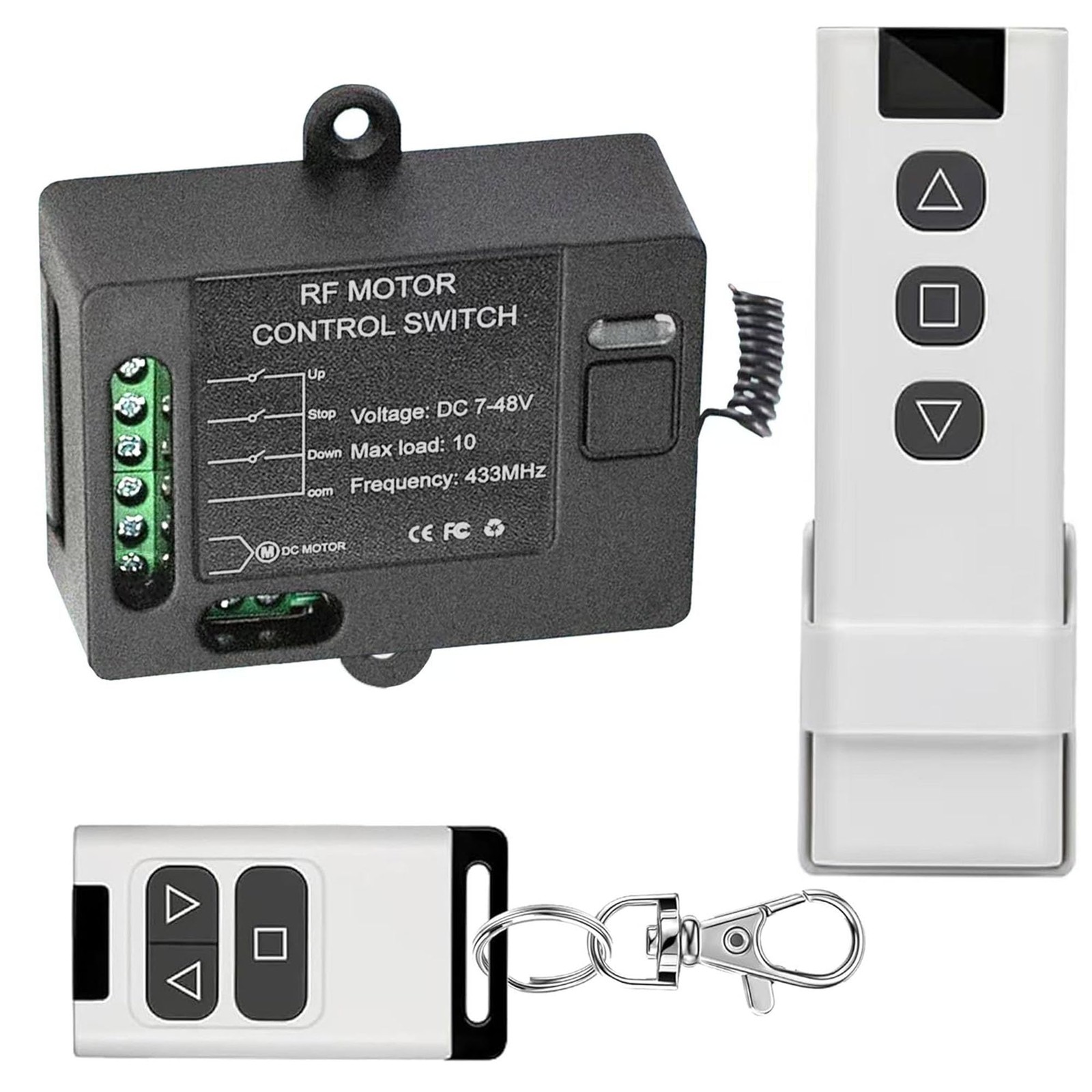 Forward Reverse Remote Switch,Linear Actuator 12V Remote Control Switch,DC7V4…