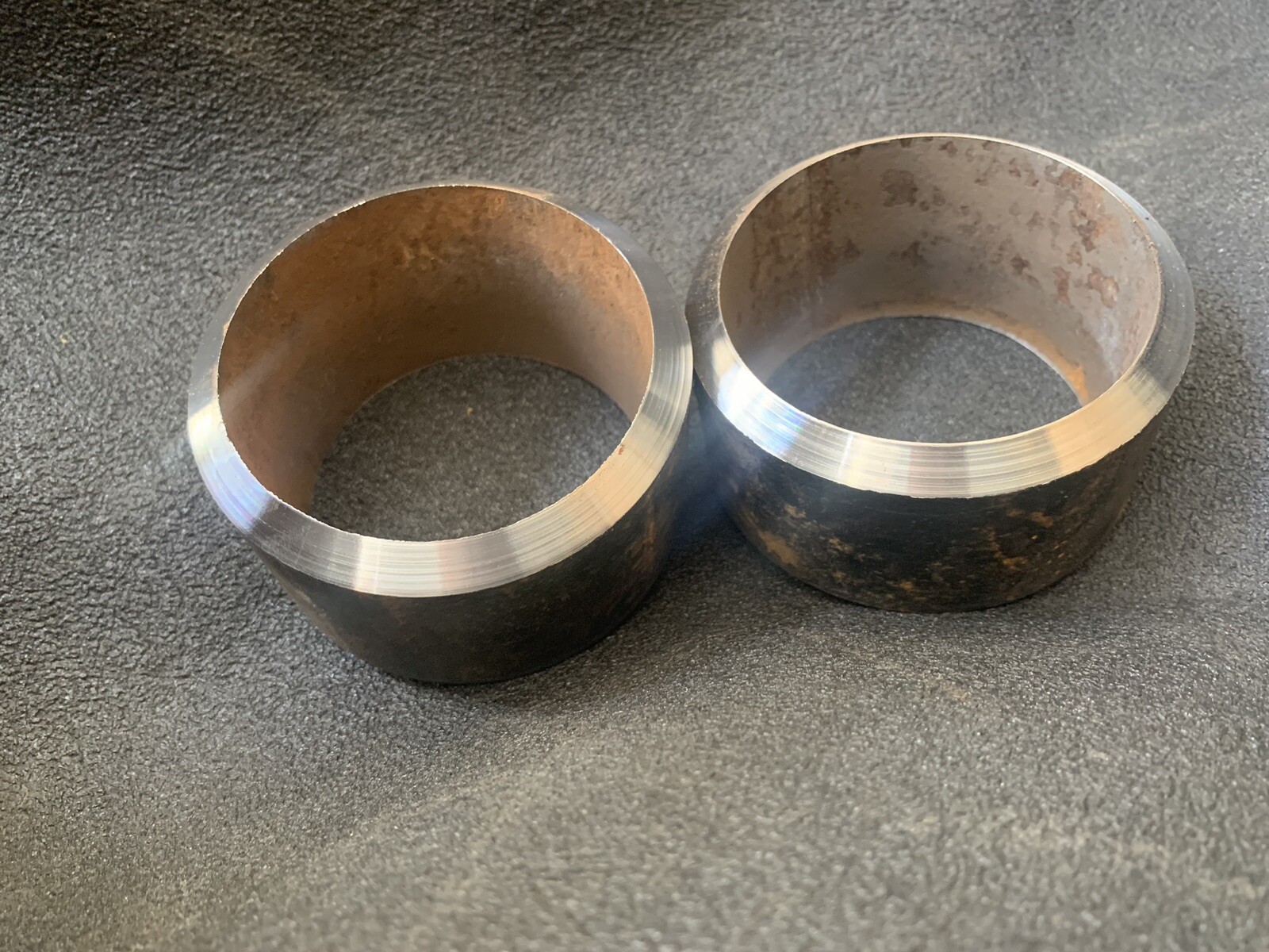 Weld COUPONSs, Pipe Beveled couponsS 3” ID x 2″ +/-1/8″ SCH 40 3 PAIRS
