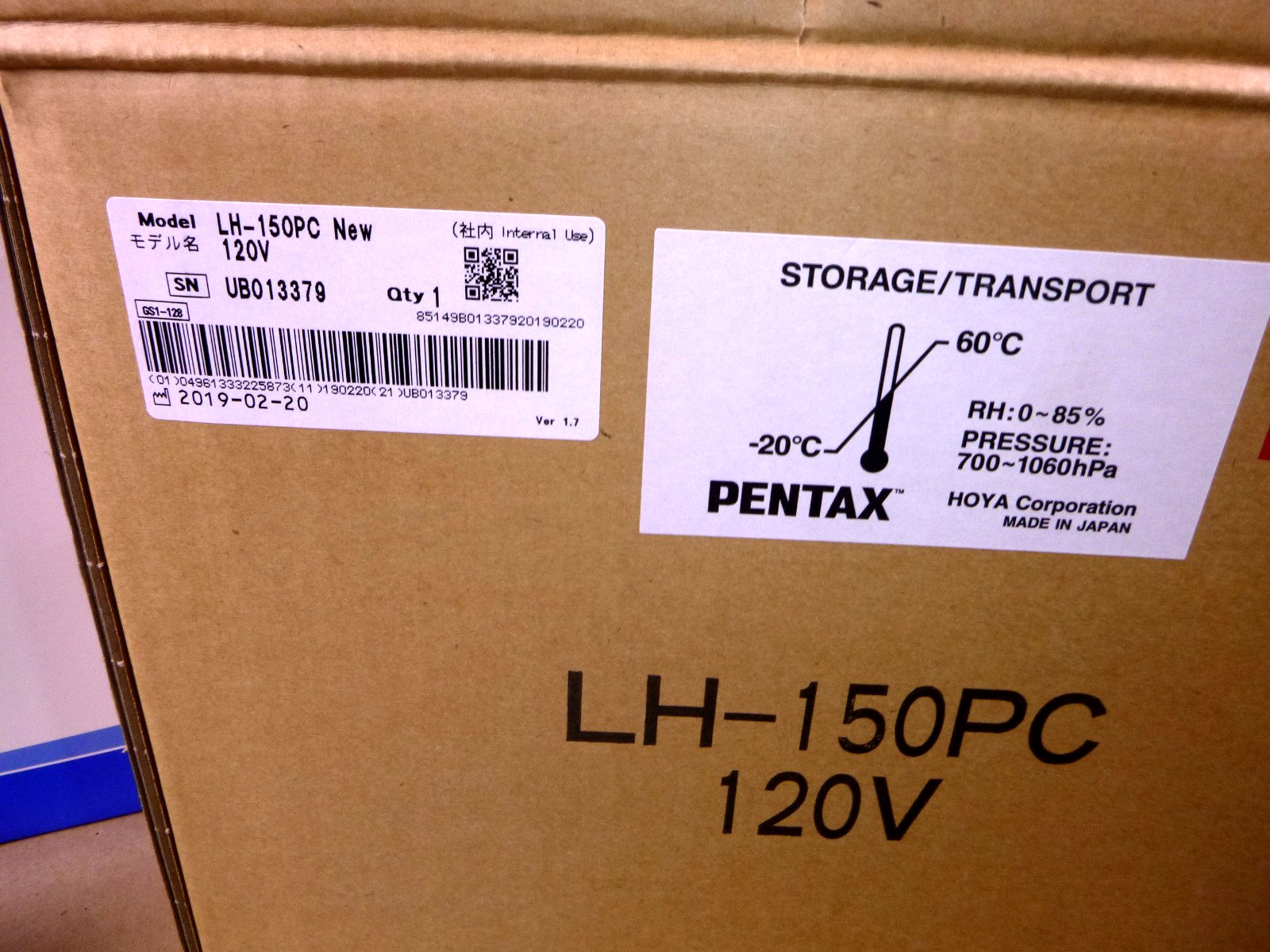 NEW Pentax LH-150PC Halogen Light Source System With Accessories