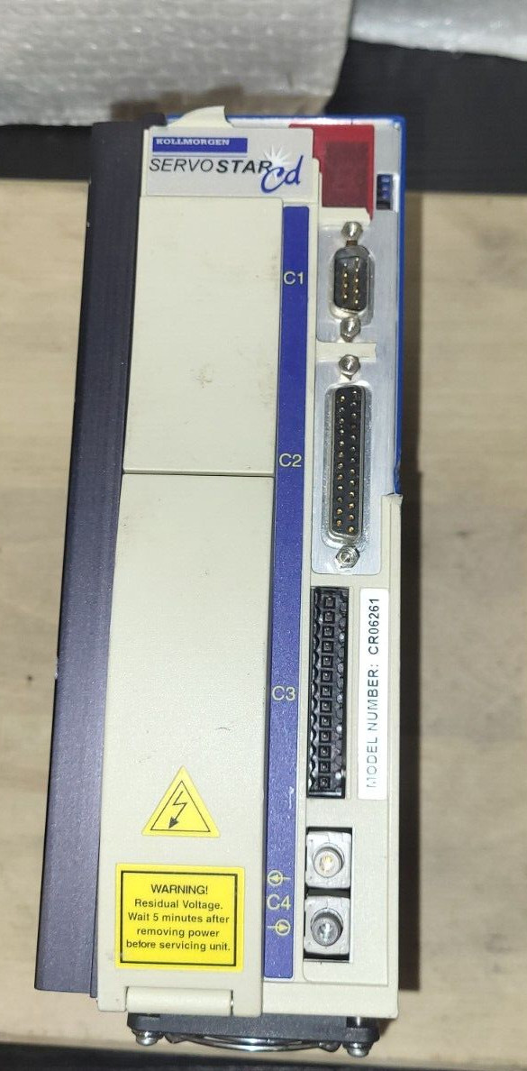 Kollmorgen ServoStar Cd CR06261 Servo Drive, P/N CR06261-000000