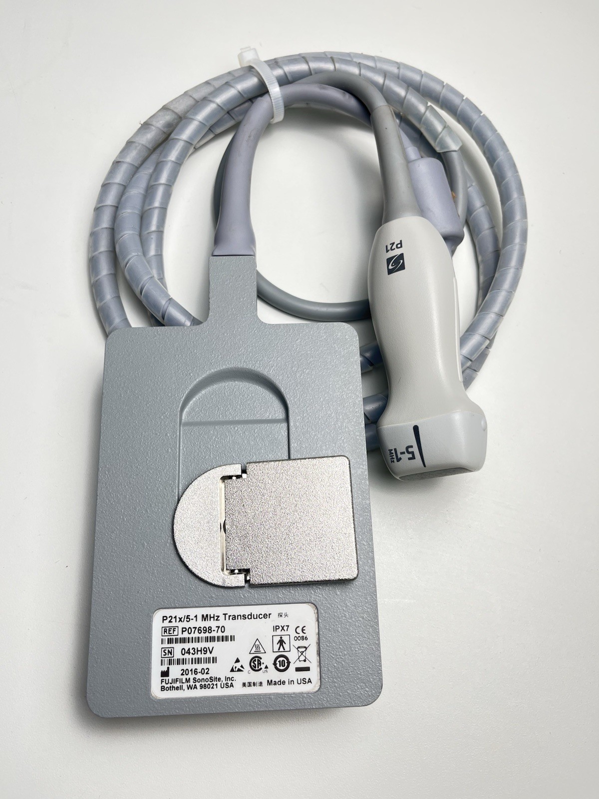 SonoSite M-Turbo Portable Ultrasound System P08189-70w/ P21x/5-1 MHz Transducer