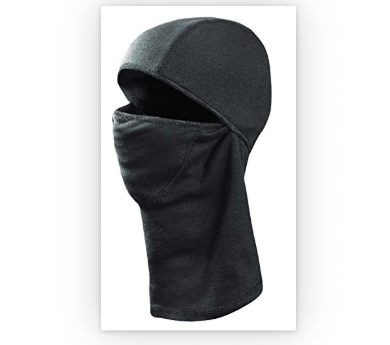 OccuNomix SFR320 Flame Resistant Hinged Balaclava, One Size Fits Most, Black