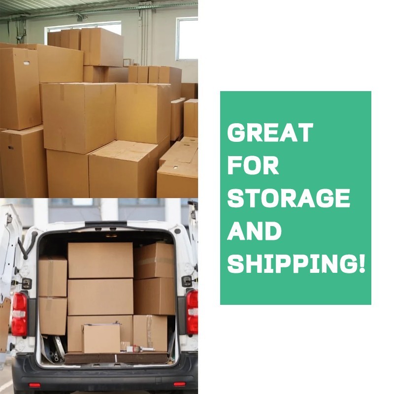 Shipping Boxes 14 x 12 x 4 inches, 10-20 Count | For Moving, Mailing, Packaging