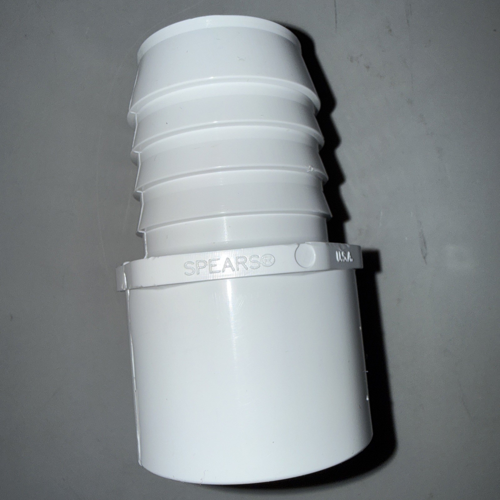 Lot of 3 Spears 460-015 PVC Hose Adapter 1-1/2” Barb x 1-1/2” Spigot SCH 40