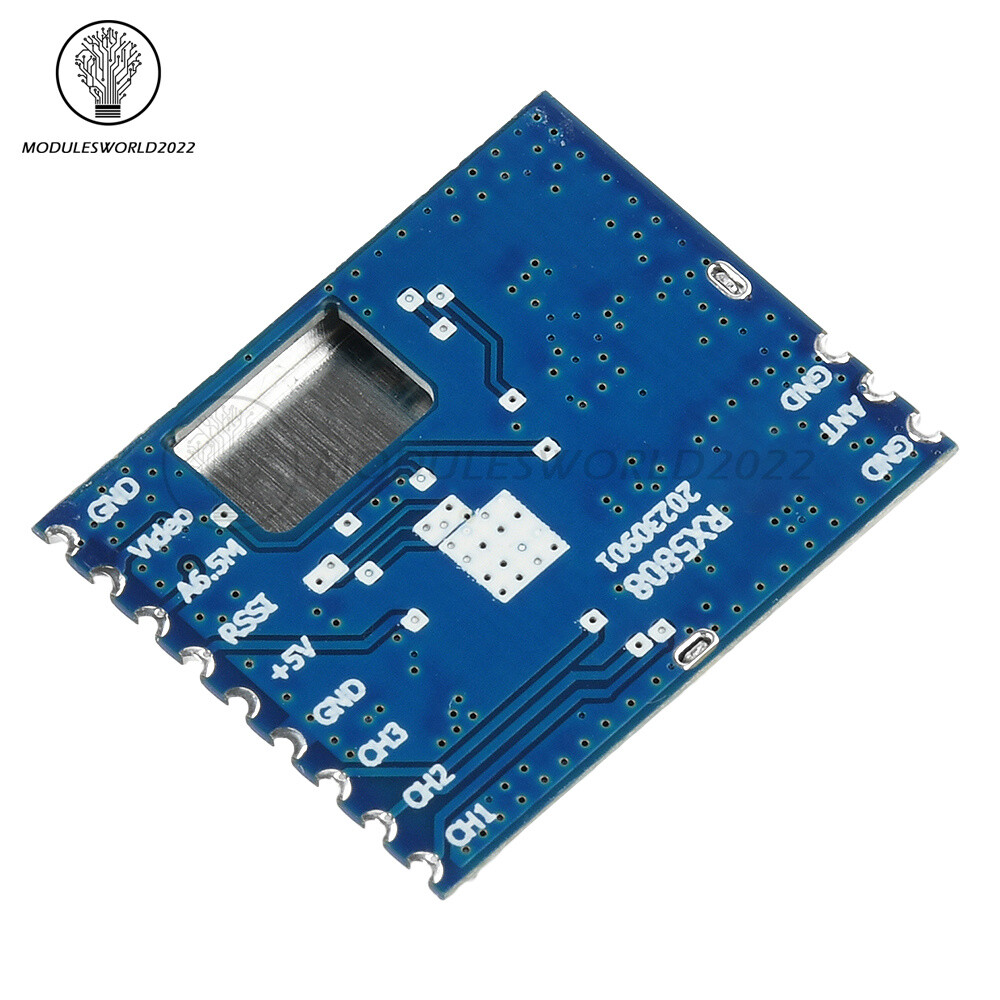 5.8G 5725~5865MHz Receiver Module RX5808 Wireless Audio Video Receiver Module