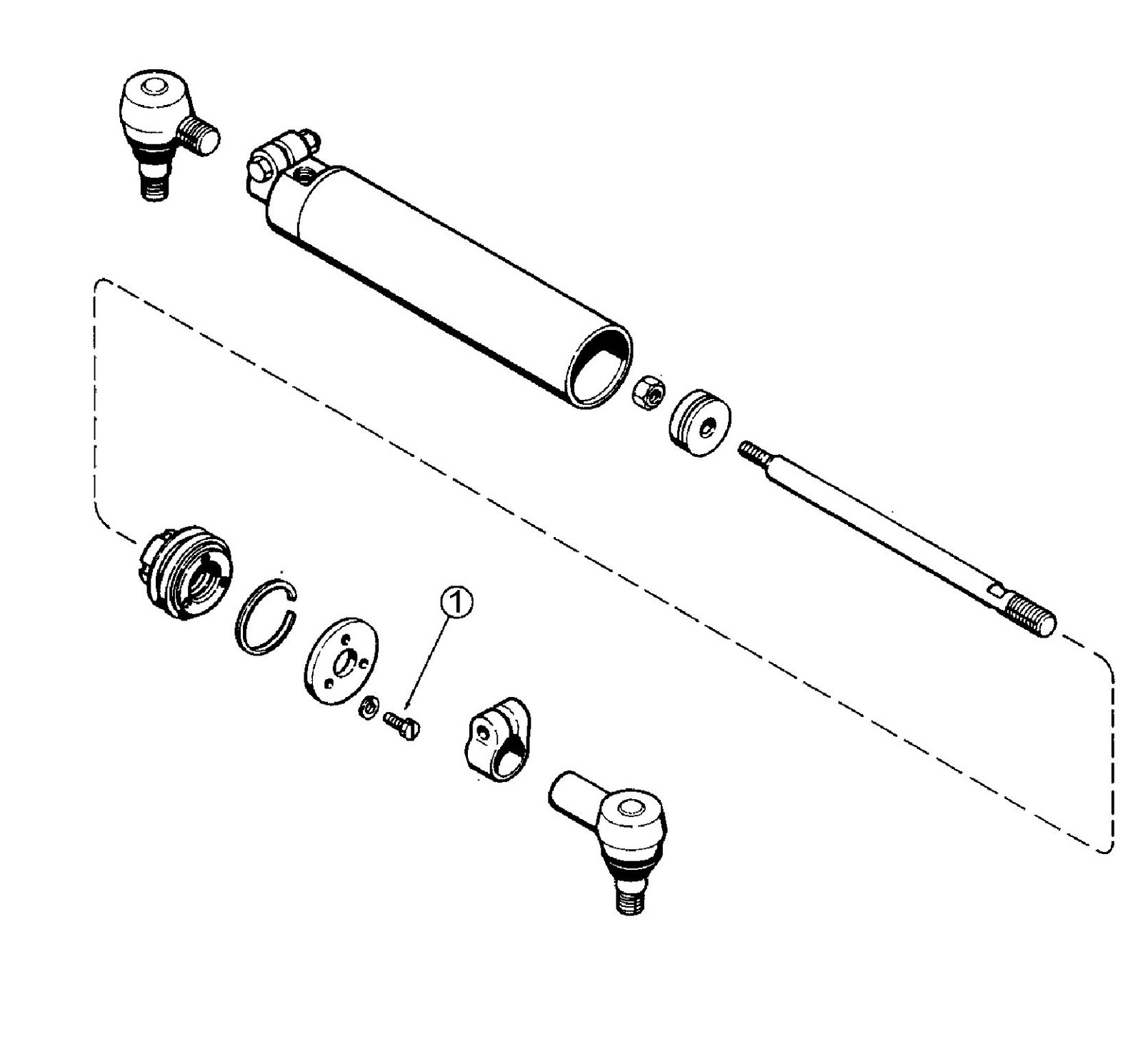 Seal Kit PAIR for Ford Steering Cylinders 555 655 755 + with.685″ rods
