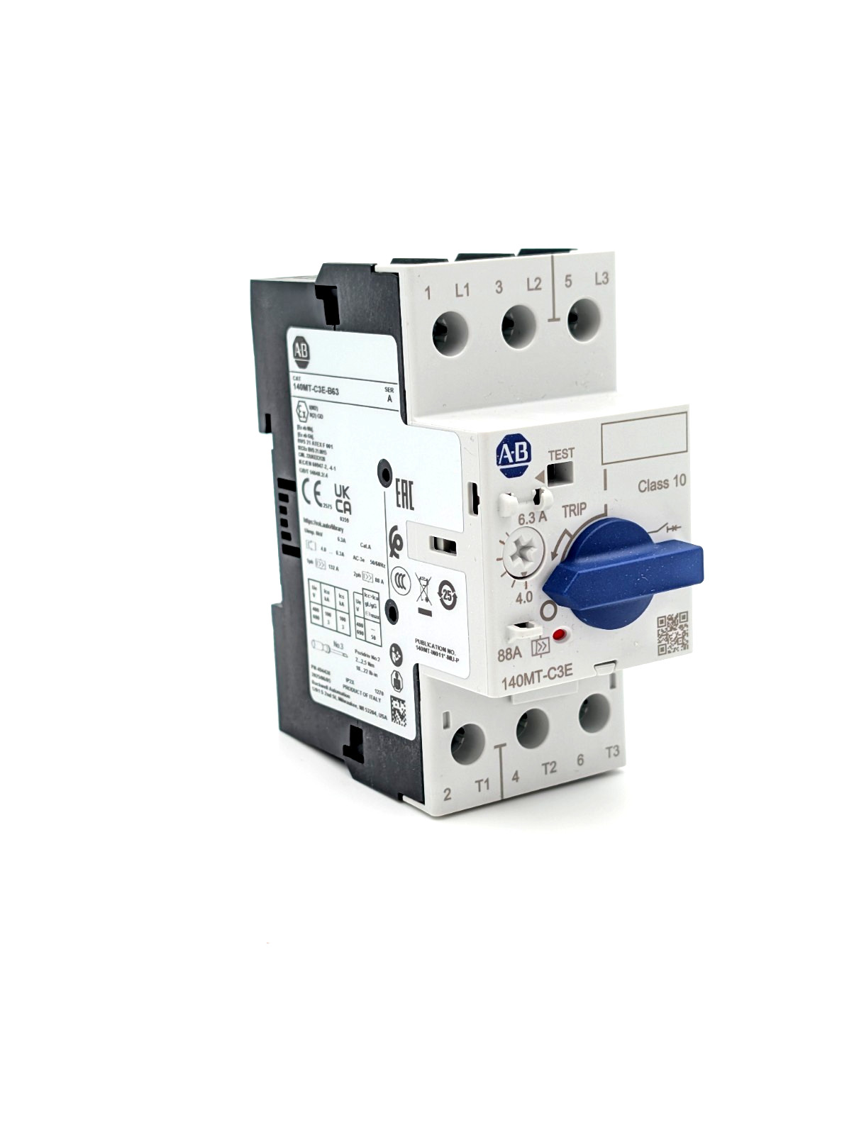 Allen-Bradley 140MT-C3E-B63 Motor Protection Circuit Breaker New in Box US STOCK