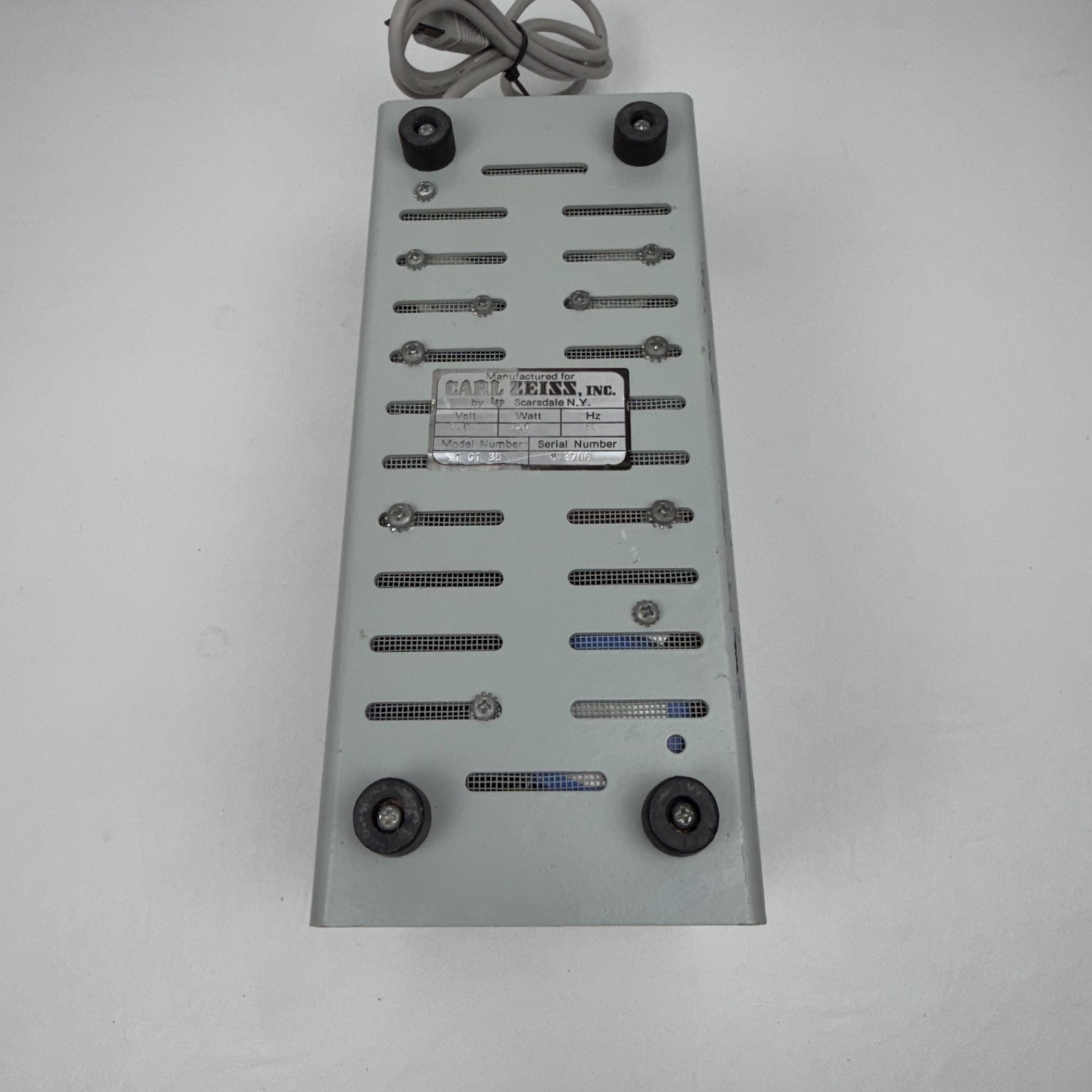 Carl Zeiss Model 010135 Arc Lamp Power Supply 50W HBO 75W XBO 120V 60Hz