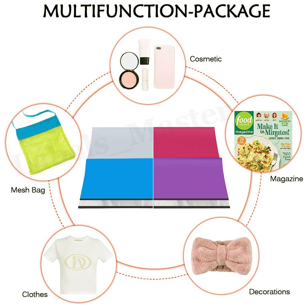 10×13 COLOR Poly Mailers Shipping Bags Envelopes Self Seal Premium Mailing Bag