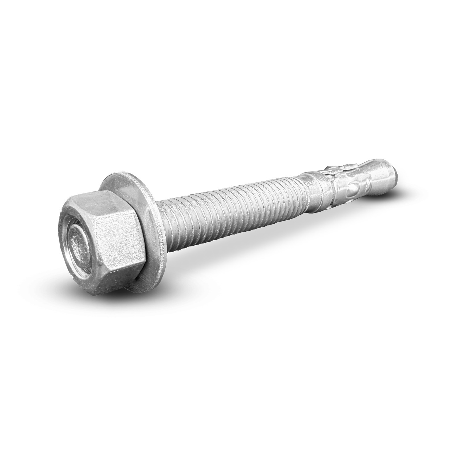 25-Pack 1/2″ x 4-1/2″-inch Zinc Wedge Expansion Concrete Anchor Bolts