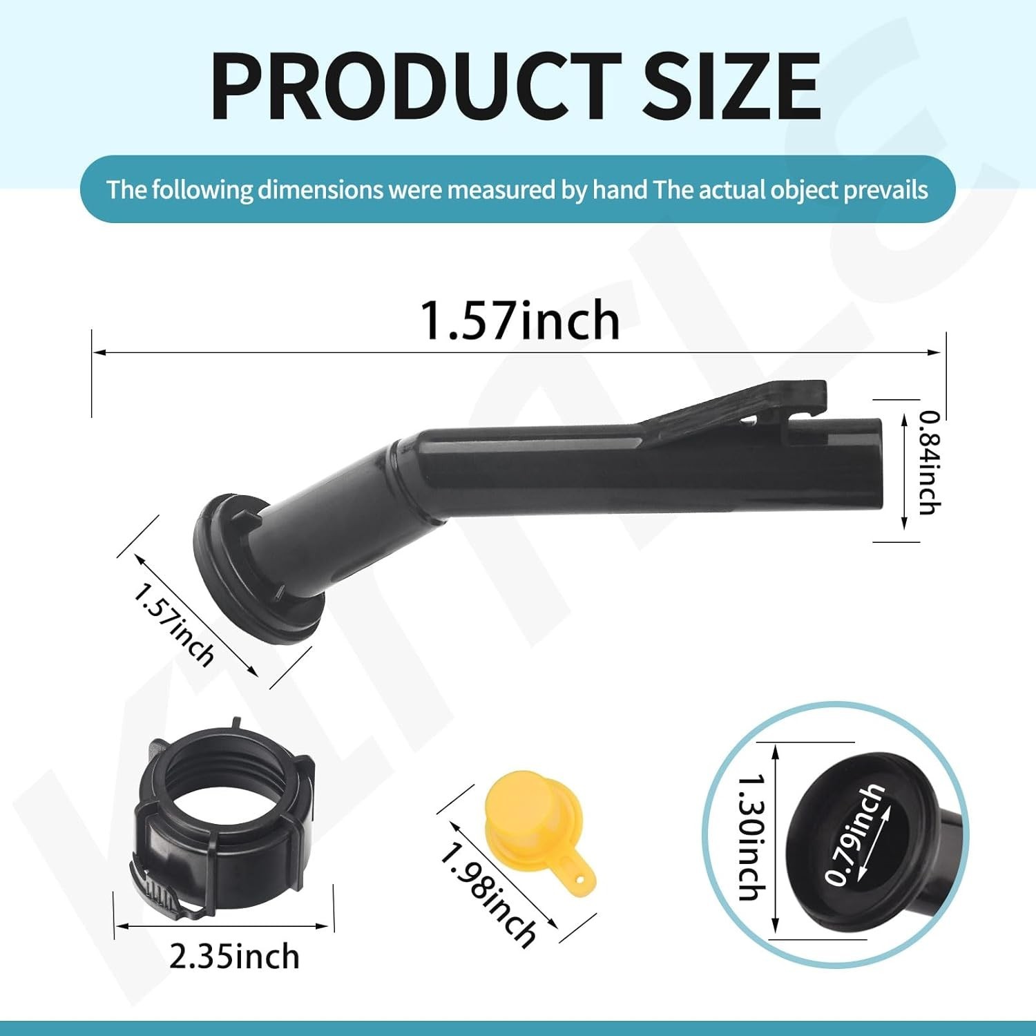 3 Pcs Fuel Gas Can Jug Spouts Nozzles & Rings & Caps for Blitz 900302 900092 …