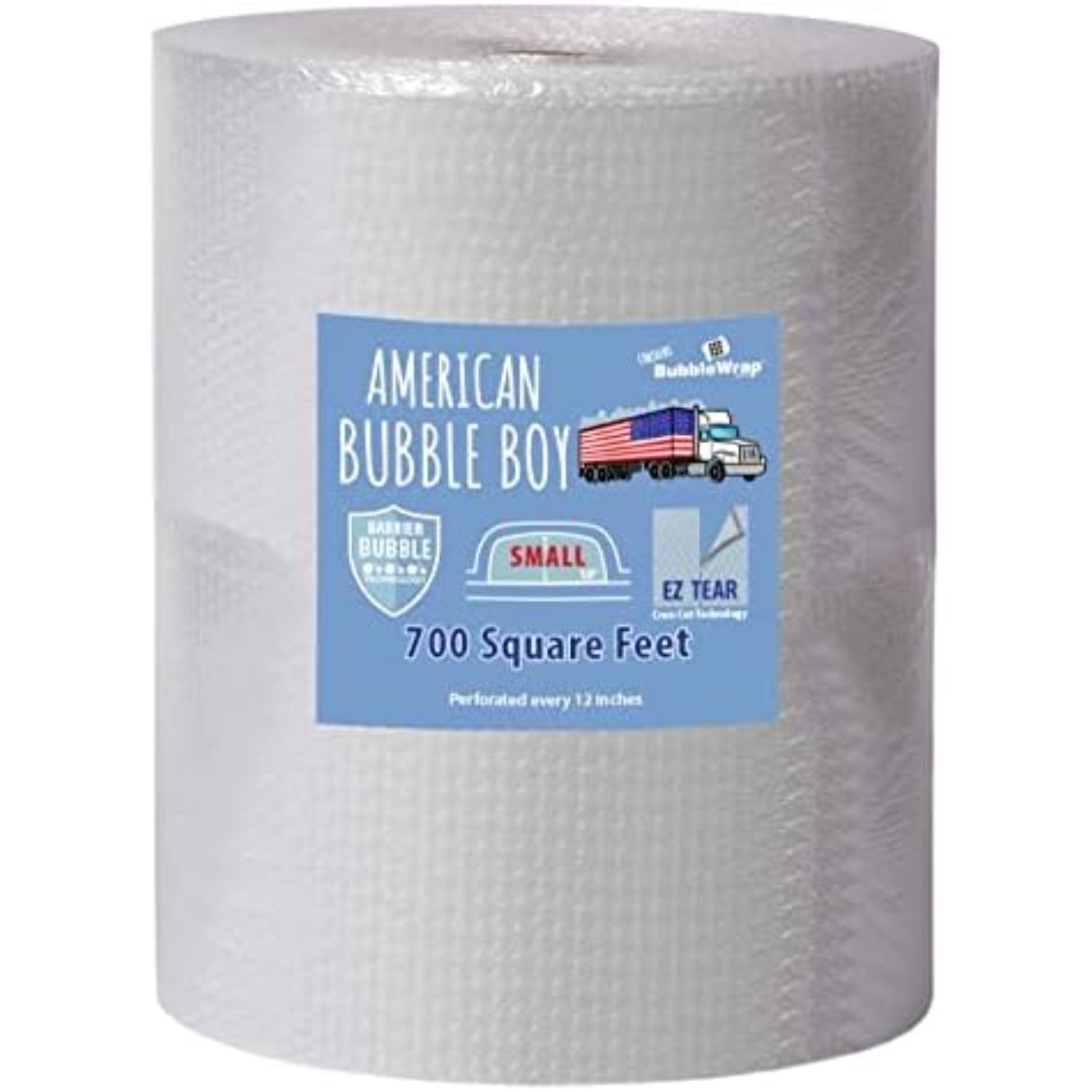 Small Bubble Wrap, 24″ Wide, 700 Square Feet