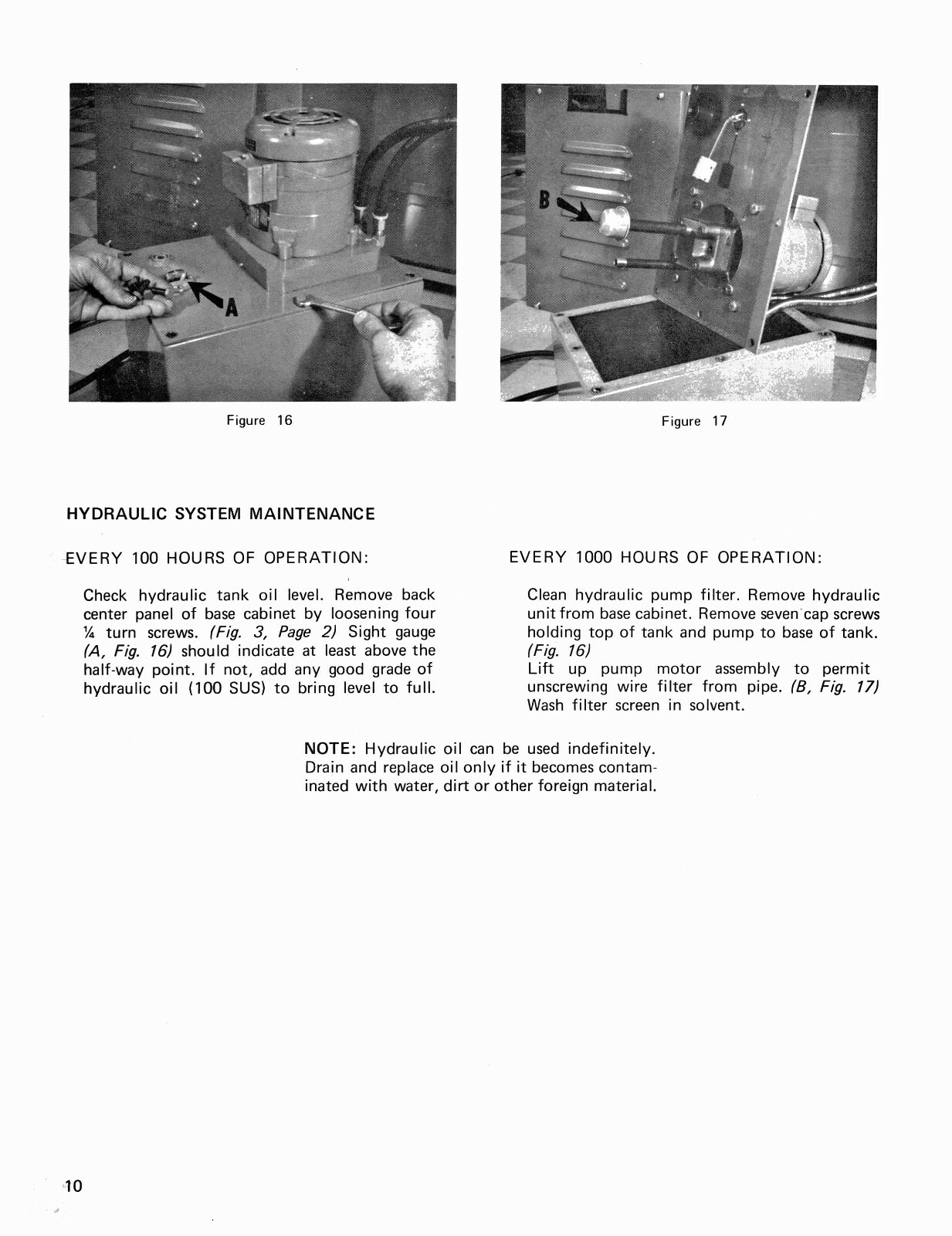 Harig Surface Grinder 612 & 618 Instruction & Parts List Manual #1516