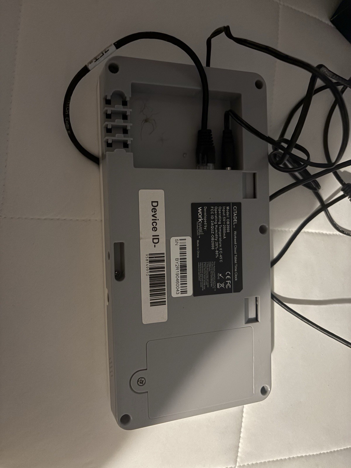Citadel OB 2000 Workwell Cloud Tablet