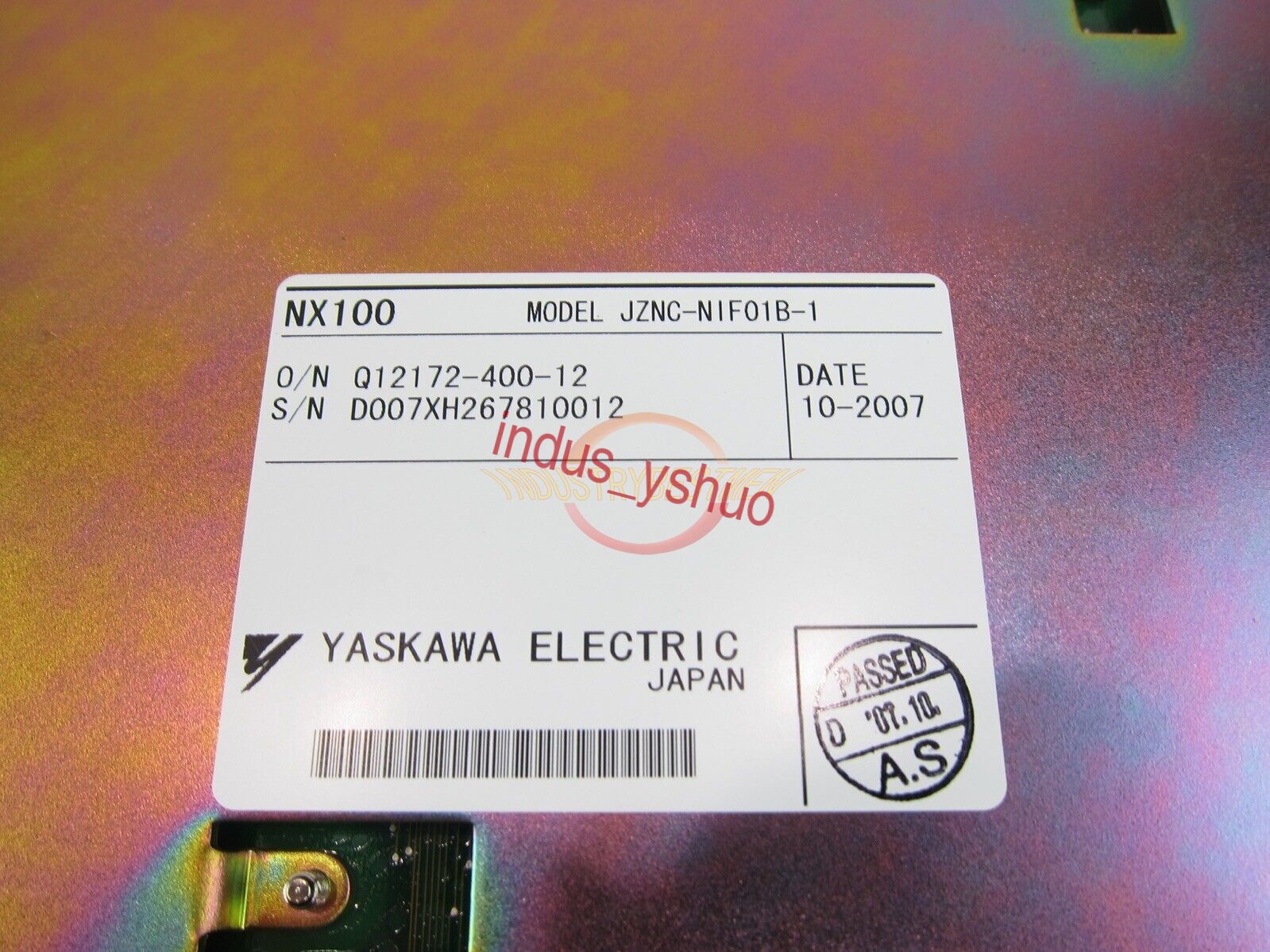 1PC NEW YASKAWA NX100 ROBOT COMMUNICATION BOARD JZNC-NIF01B-1