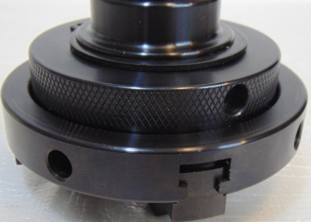 Four 4 Jaw Lathe Chuck Heavy Duty 4” Easy Twist Adjustable Black Sleeve New