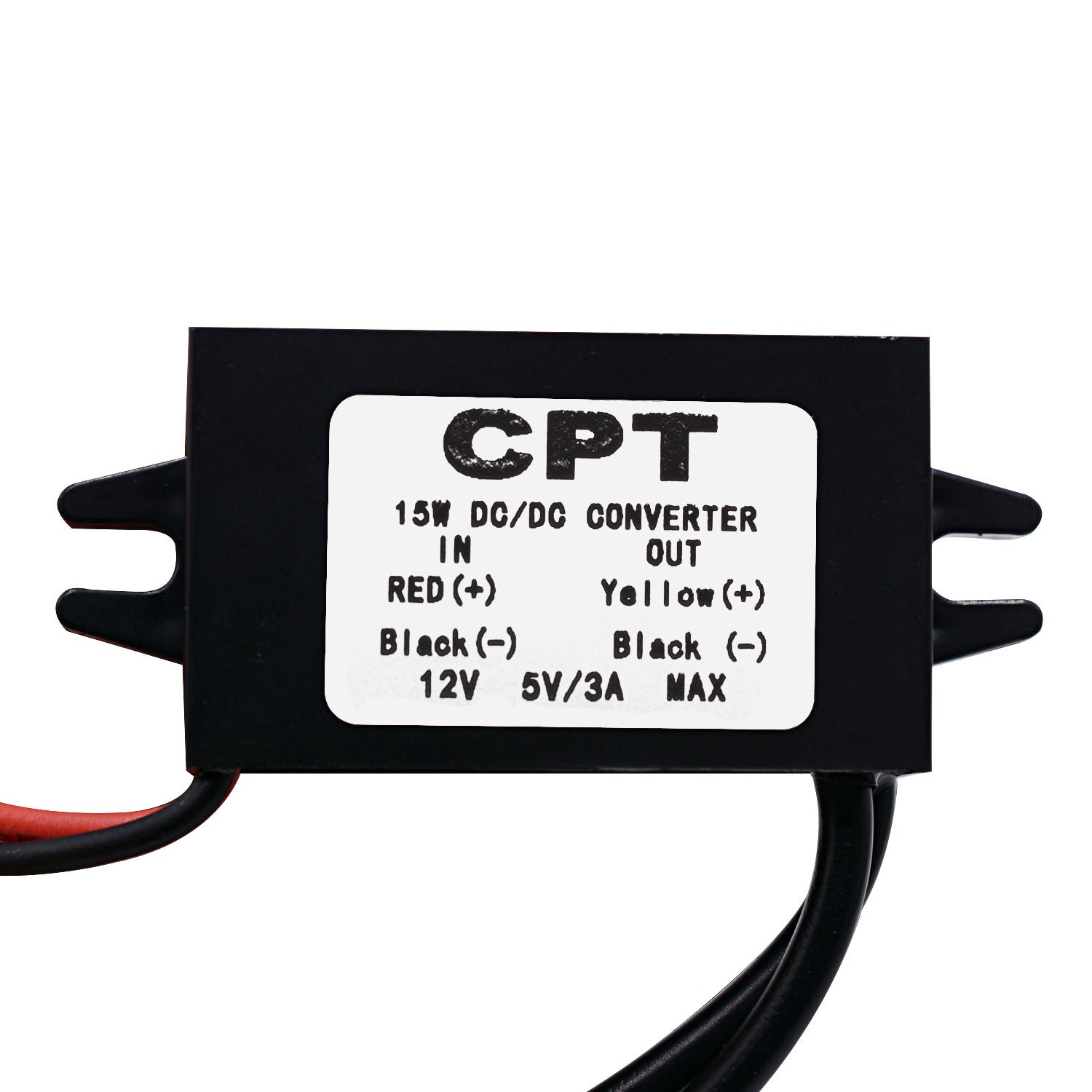 NEW Waterproof DC-DC Converter 12V Step Down to 5V Power Supply Module 3A 15W