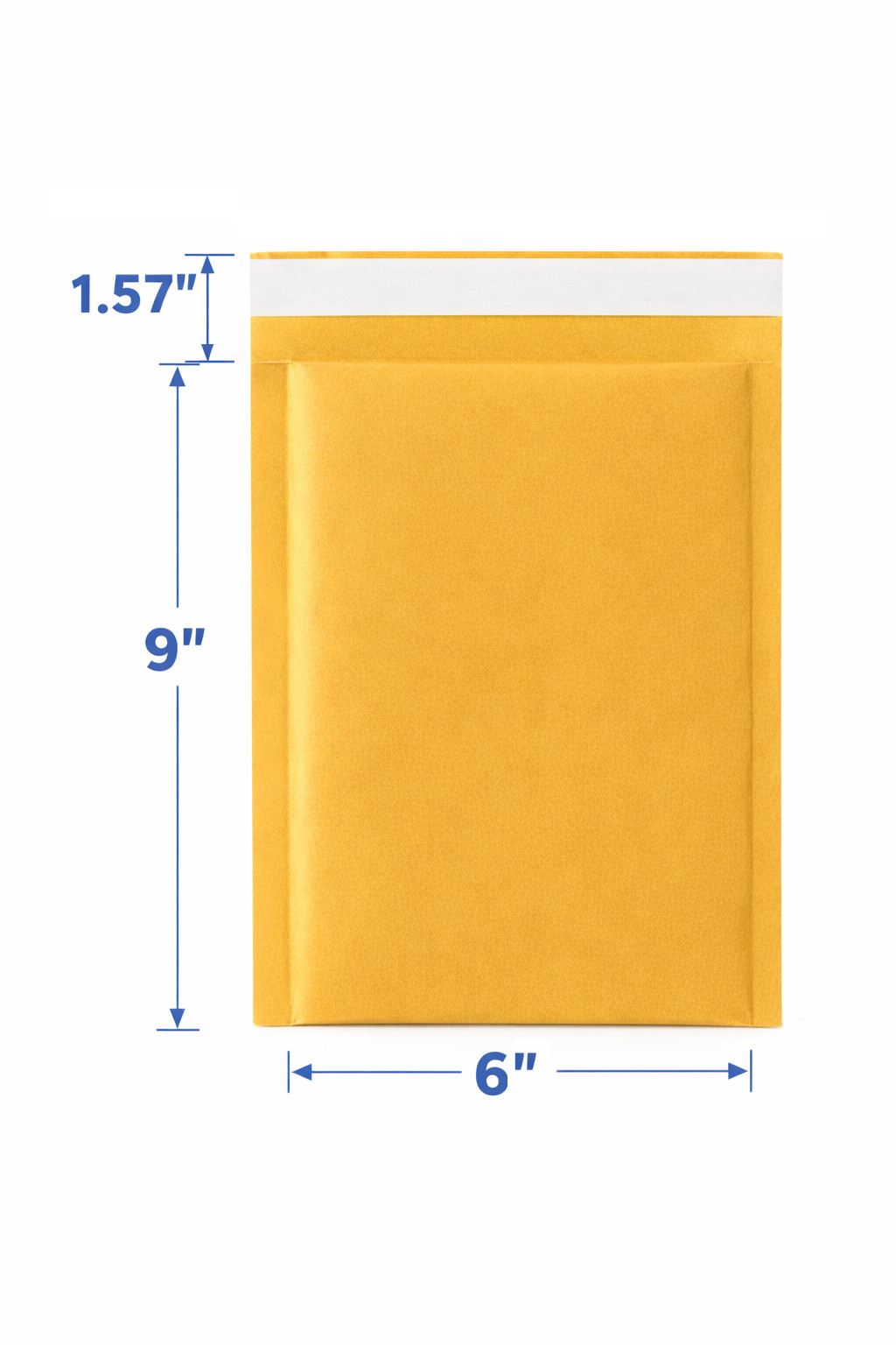 Any size Kraft Bubble Mailers Padded Envelope Shipping Bags Self-Seal #0 #000 #2