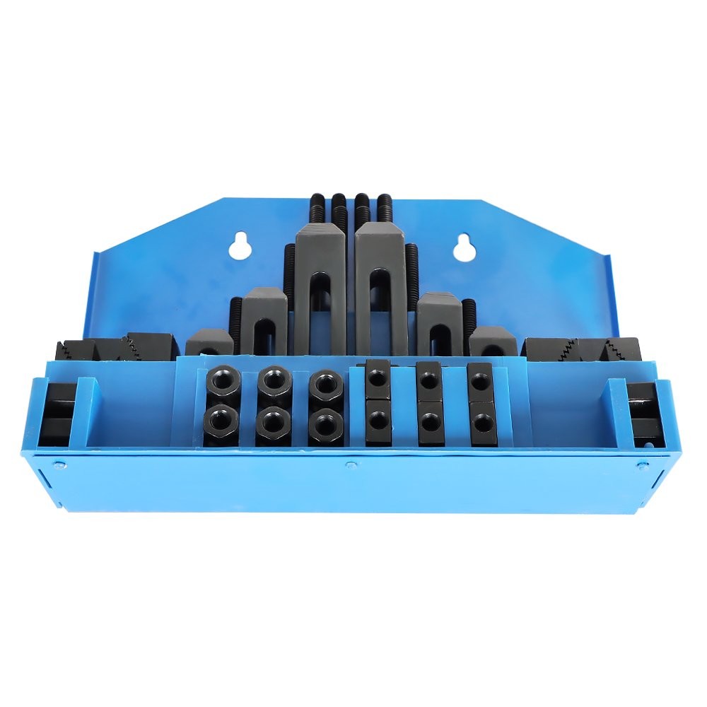 58 piece 1/2 T-Slot Clamping Kit Mill Machinist Set With 3/8-16 Studs
