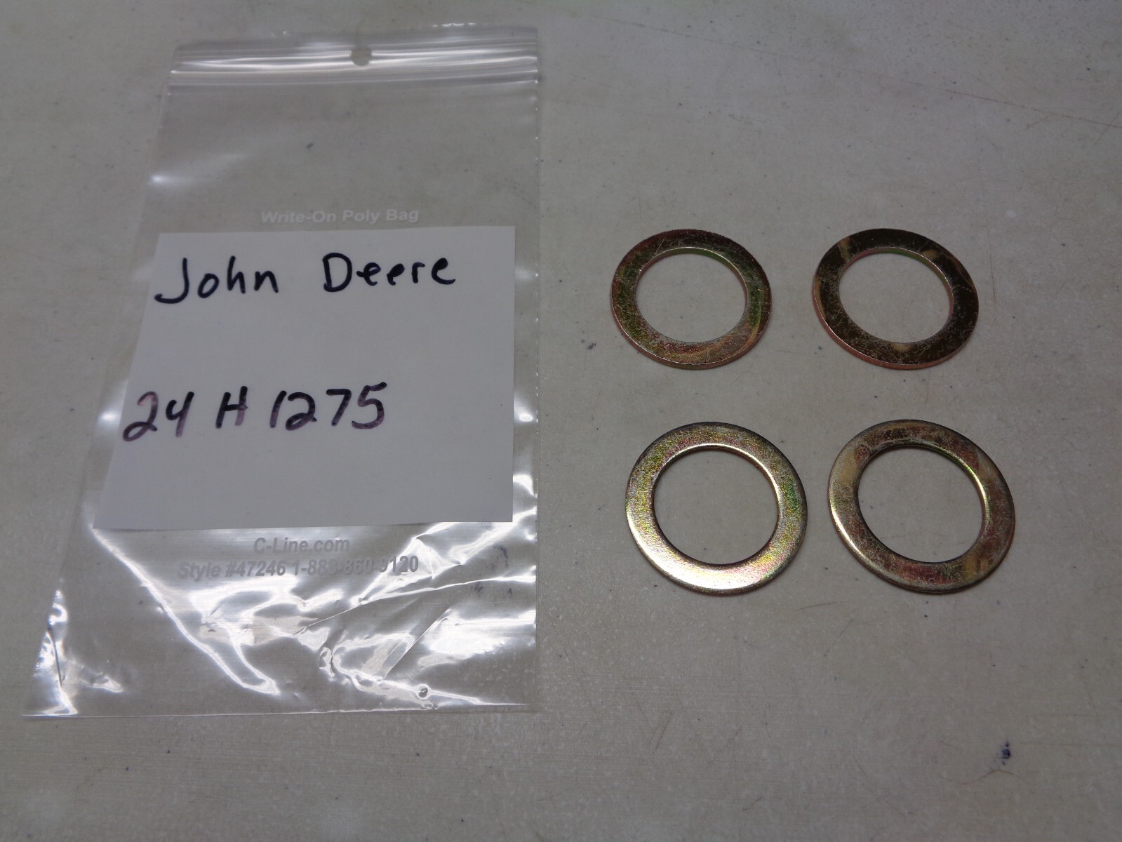 John Deere Washer 24H1275 Qty-4