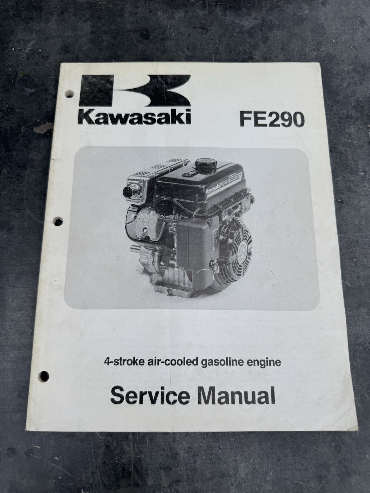 Kawasaki FE290 4-Stroke Air Cooled Gasoline Engine Service Repair Manual