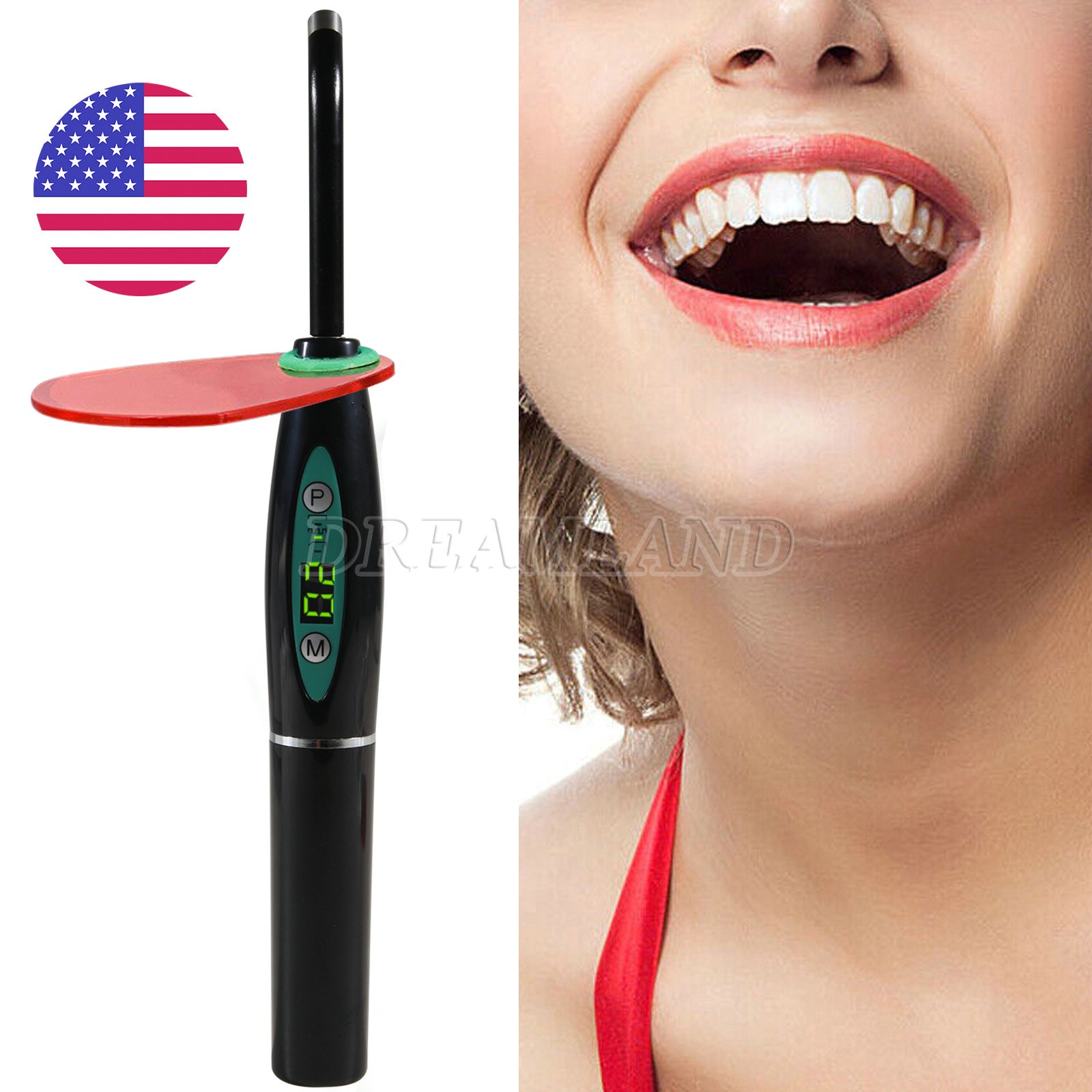 Dental Lab Marathon Electric Micromotor Polishing + 35K rpm Motor Handpiece Kit