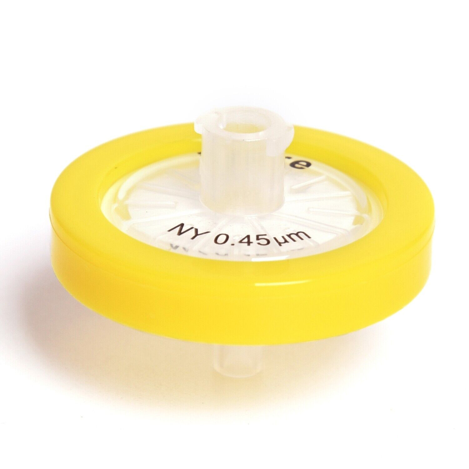 10-100pcs Nylon NY Membrane Syringe Filter 0.45μm 25mm Hydrophilic PP Prefilter